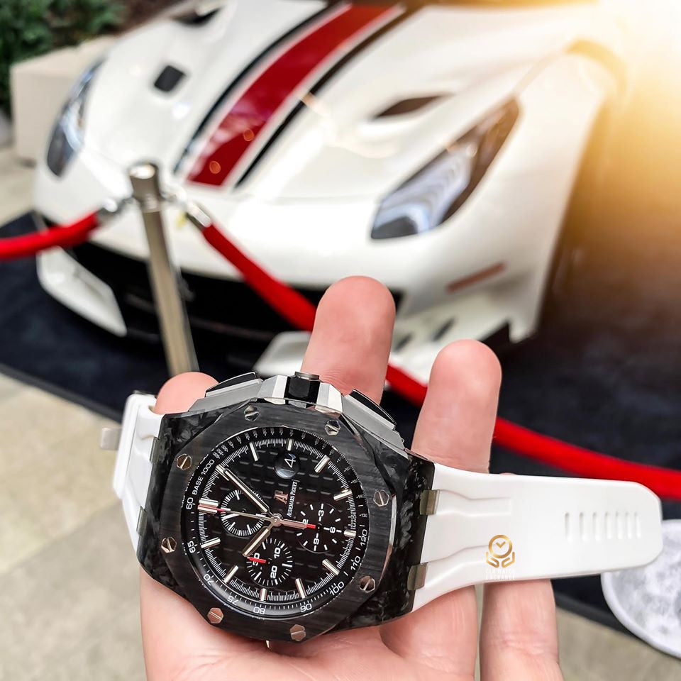 Horus Straps H044 錶帶 愛彼 AP 黑色 29mm 凹凸面 原扣