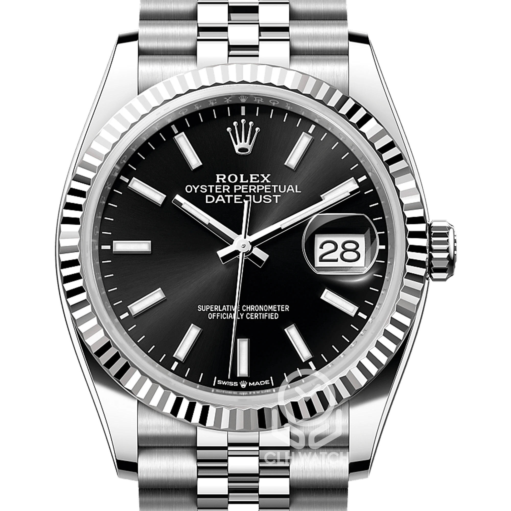 Rolex 勞力士 Datejust 日誌型 126234 DJ36 黑面 太陽圈 五珠帶 36mm 2026年台灣公司貨 未使用品