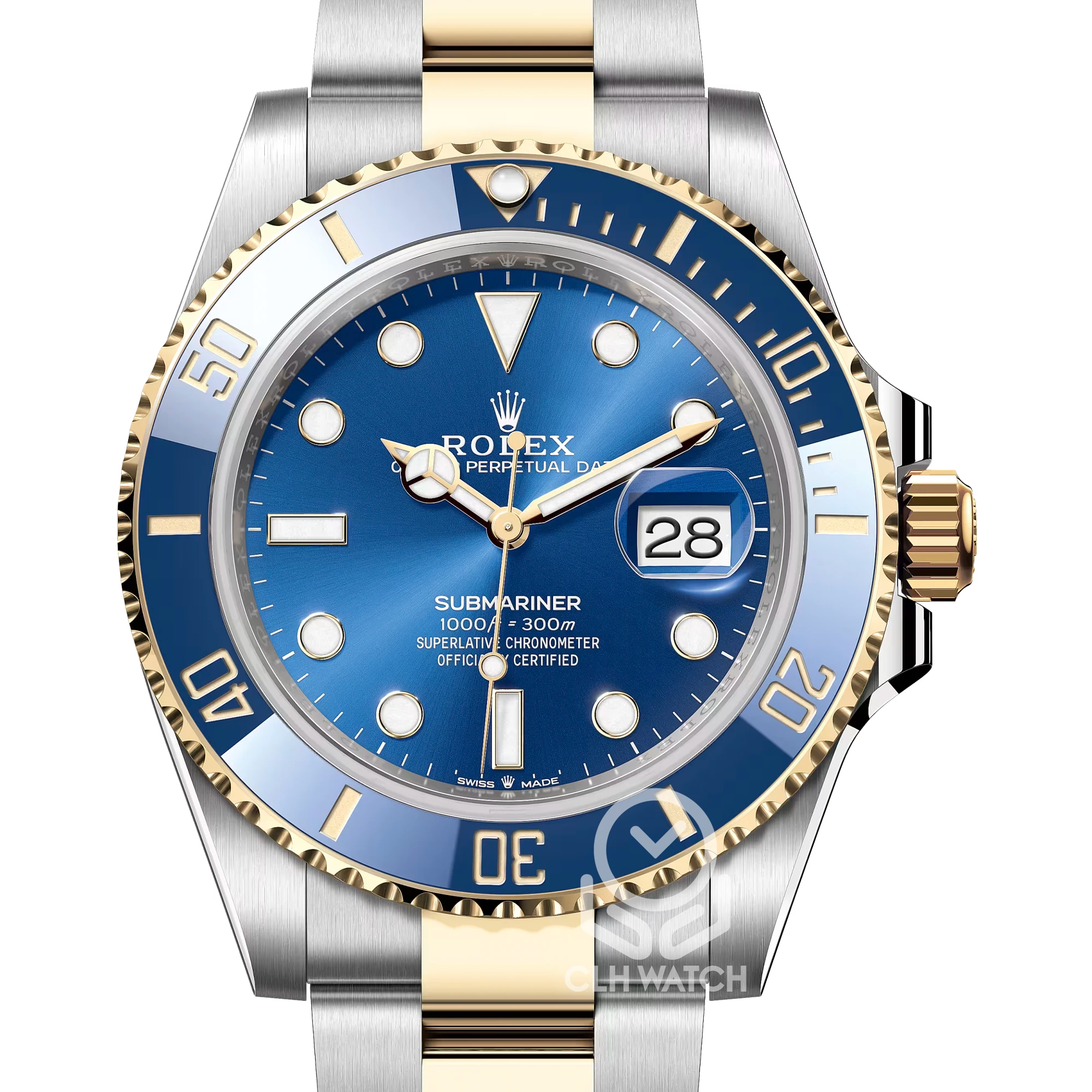 Rolex 勞力士 Submariner Date 126613LB 半金藍水鬼 41mm 2024年 95%新