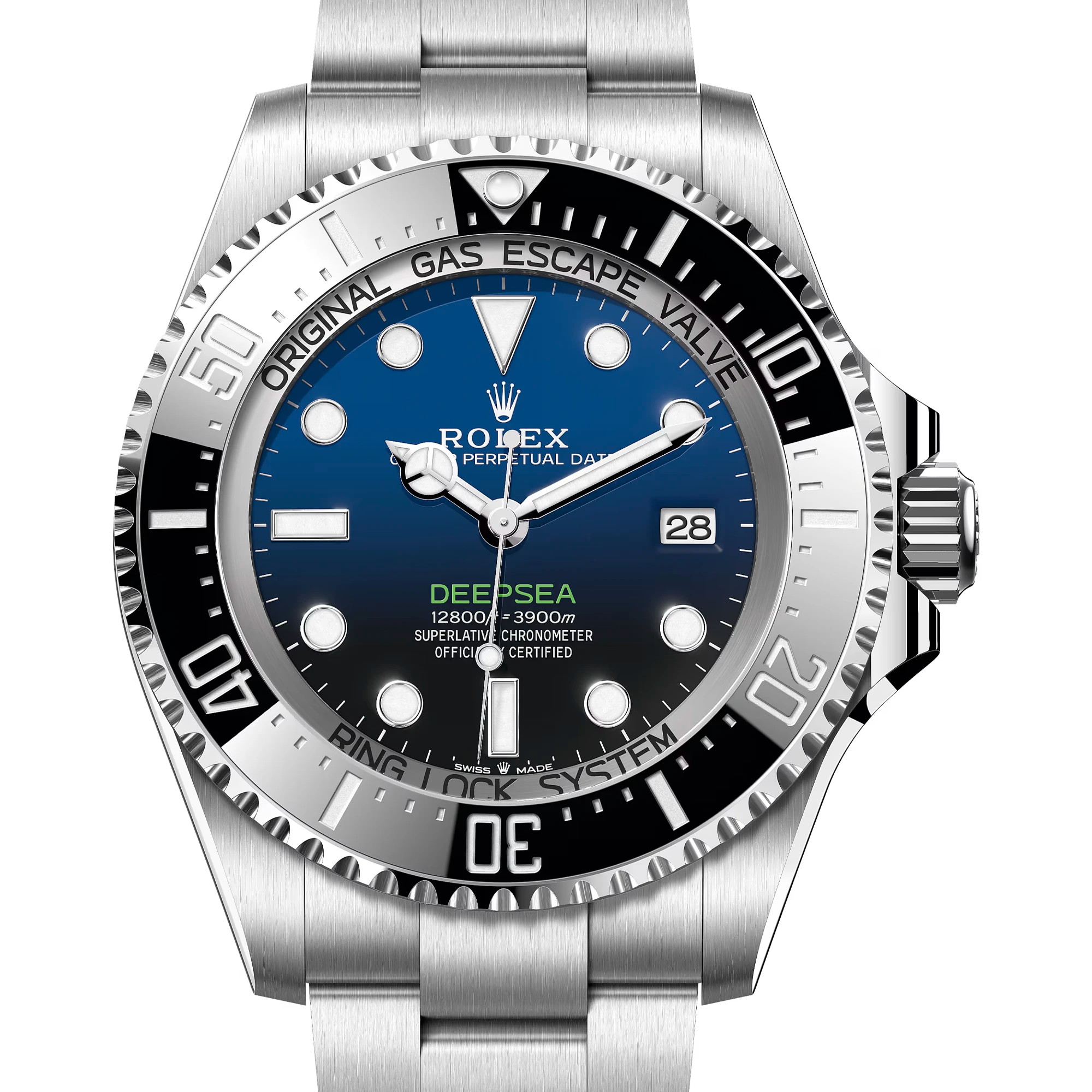 Rolex 勞力士 Deepsea 126660 D-Blue 深海水鬼王漸層藍面 126660DB 3900米潛水錶 2021年 44mm (已交流)