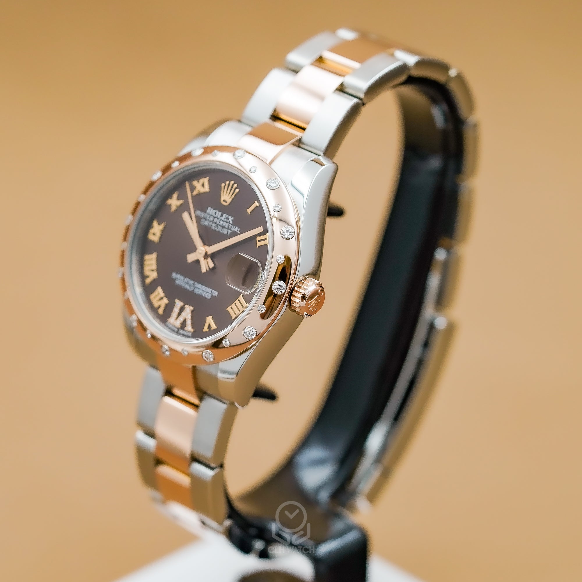 Rolex 勞力士 Datejust 31 178341 巧克力面盤 18K玫瑰金 半金 羅馬鑽 DJ31mm 2015年 台灣公司貨 95%新