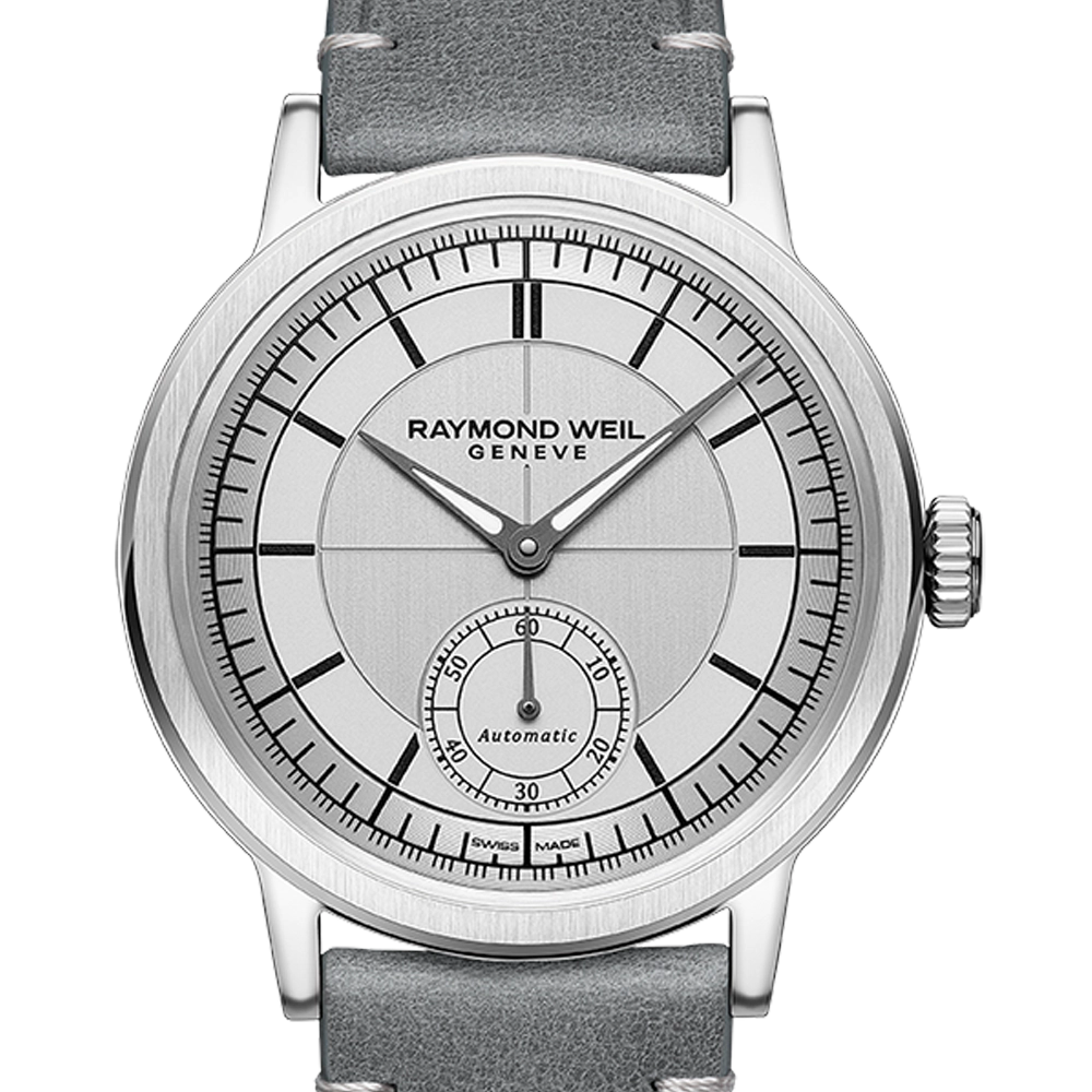 Raymond Weil 蕾蒙威 MILLESIME系列 復古小秒盤自動腕錶 39.5mm 2930‑STC‑65001 雷蒙威 台灣公司貨