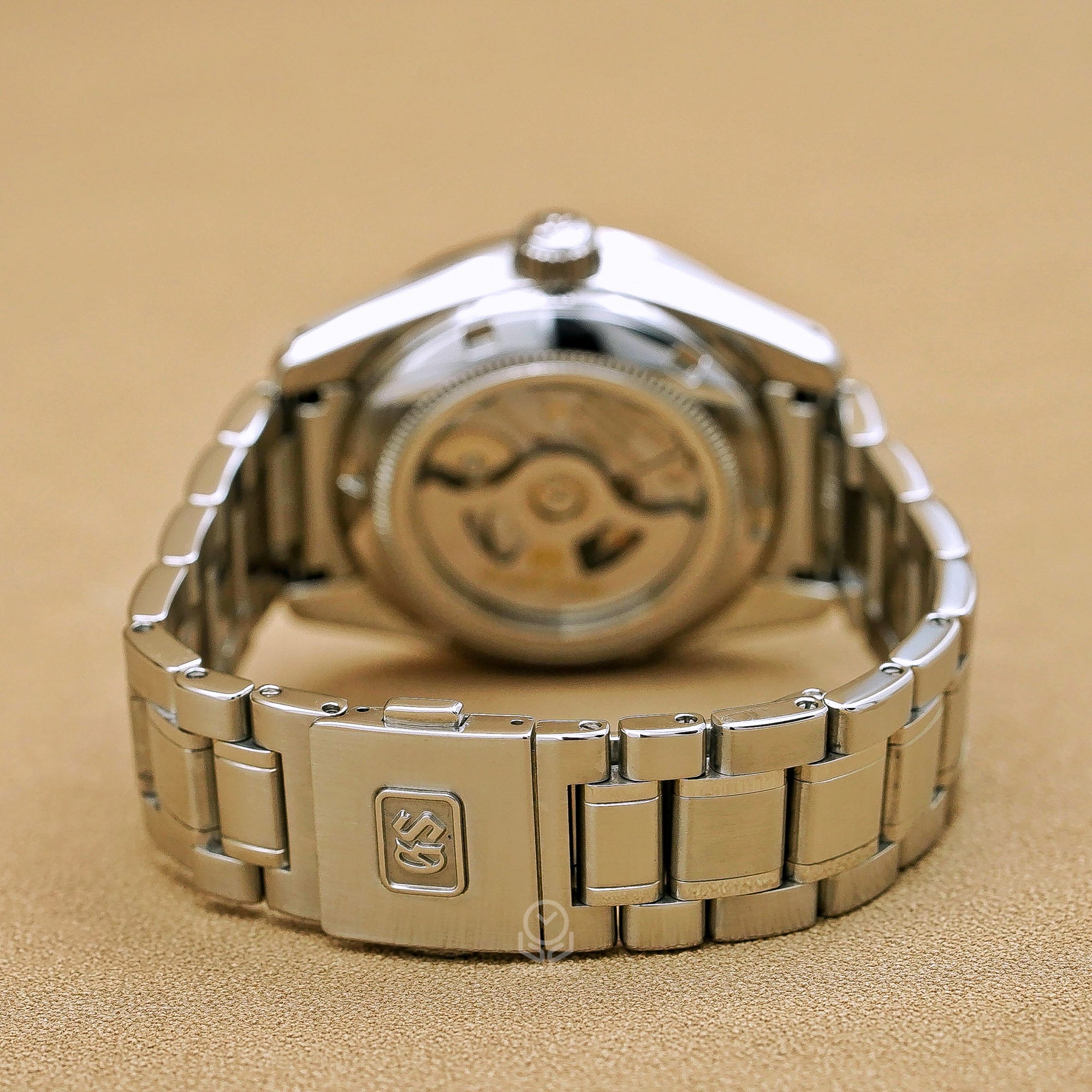 GS Grand Seiko 頂級精工 Heritage Collection 傳承系列 GMT 岩手山紋面盤 40mm 高頻36000 SBGJ001