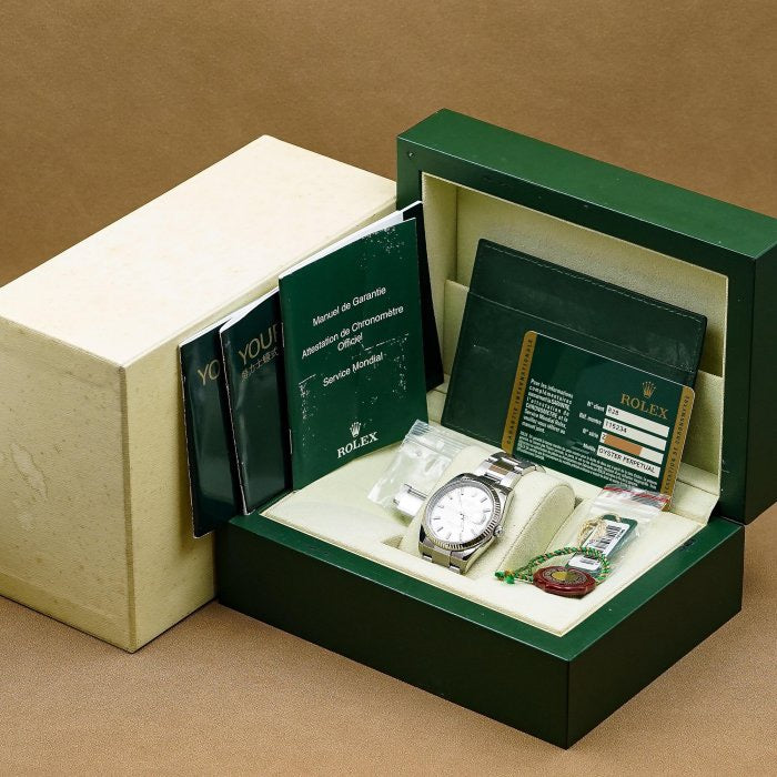 Rolex 勞力士 Oyster Perpetual Date OP34mm 115234 Z字頭 台灣公司貨