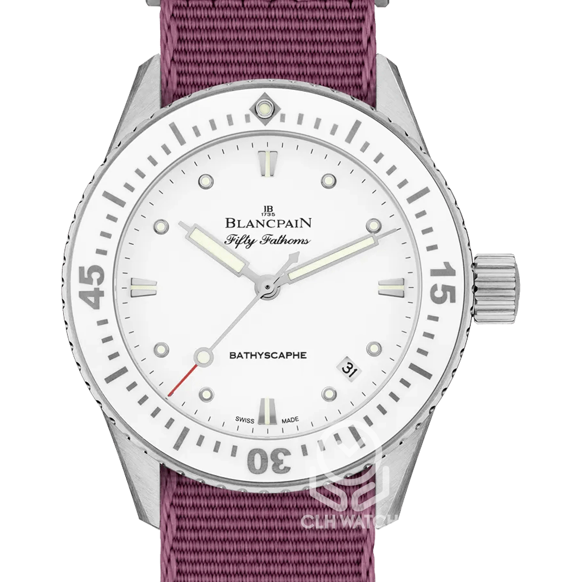 Blancpain 寶珀 五十噚系列 Fifty Fathoms Bathyscaphe 深海潛水錶 5100-1127-NAVA 38mm 2017年 95%新