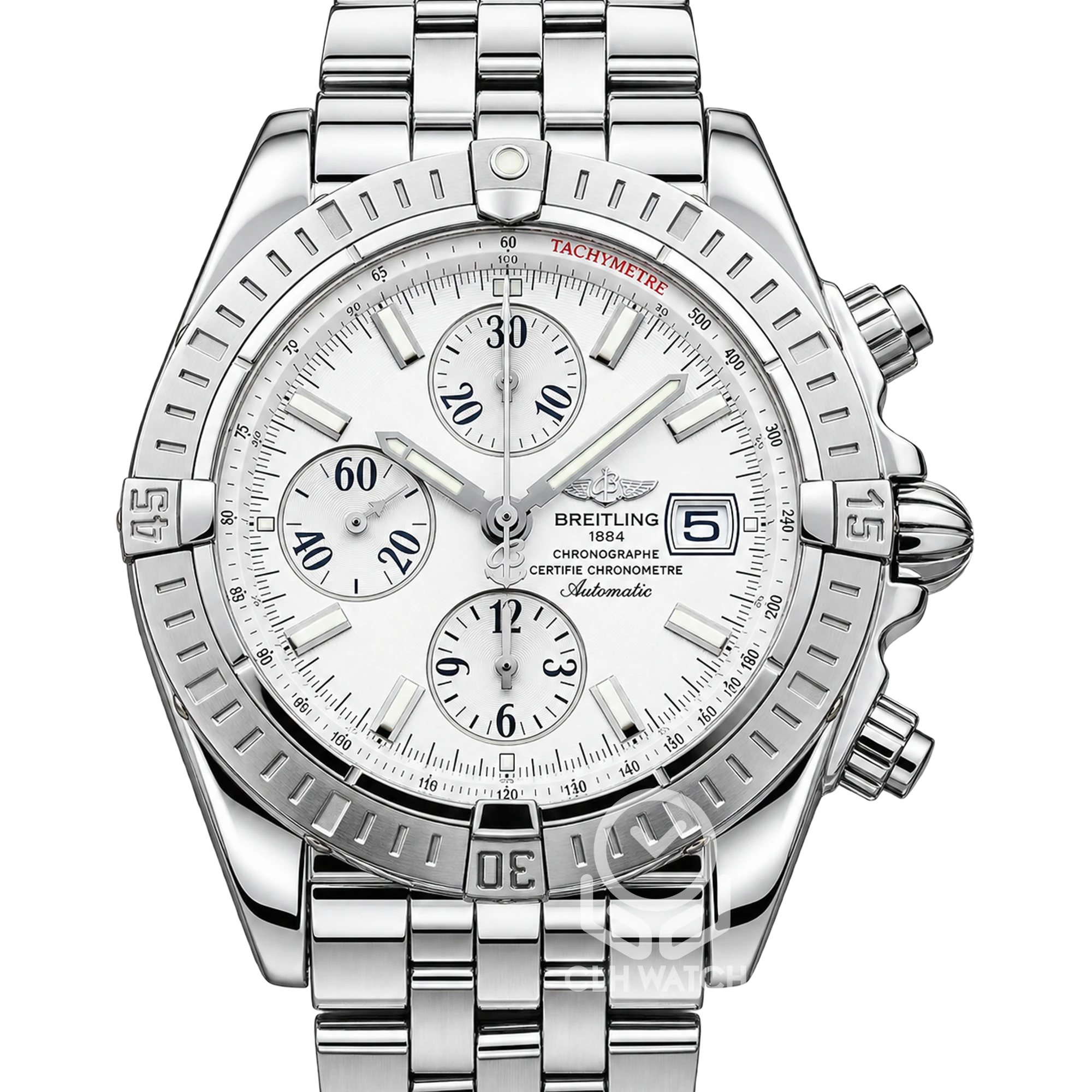 Breitling 百年靈 Chronomat Evolution A13356 EVO 白面 計時碼錶 44mm 90%新