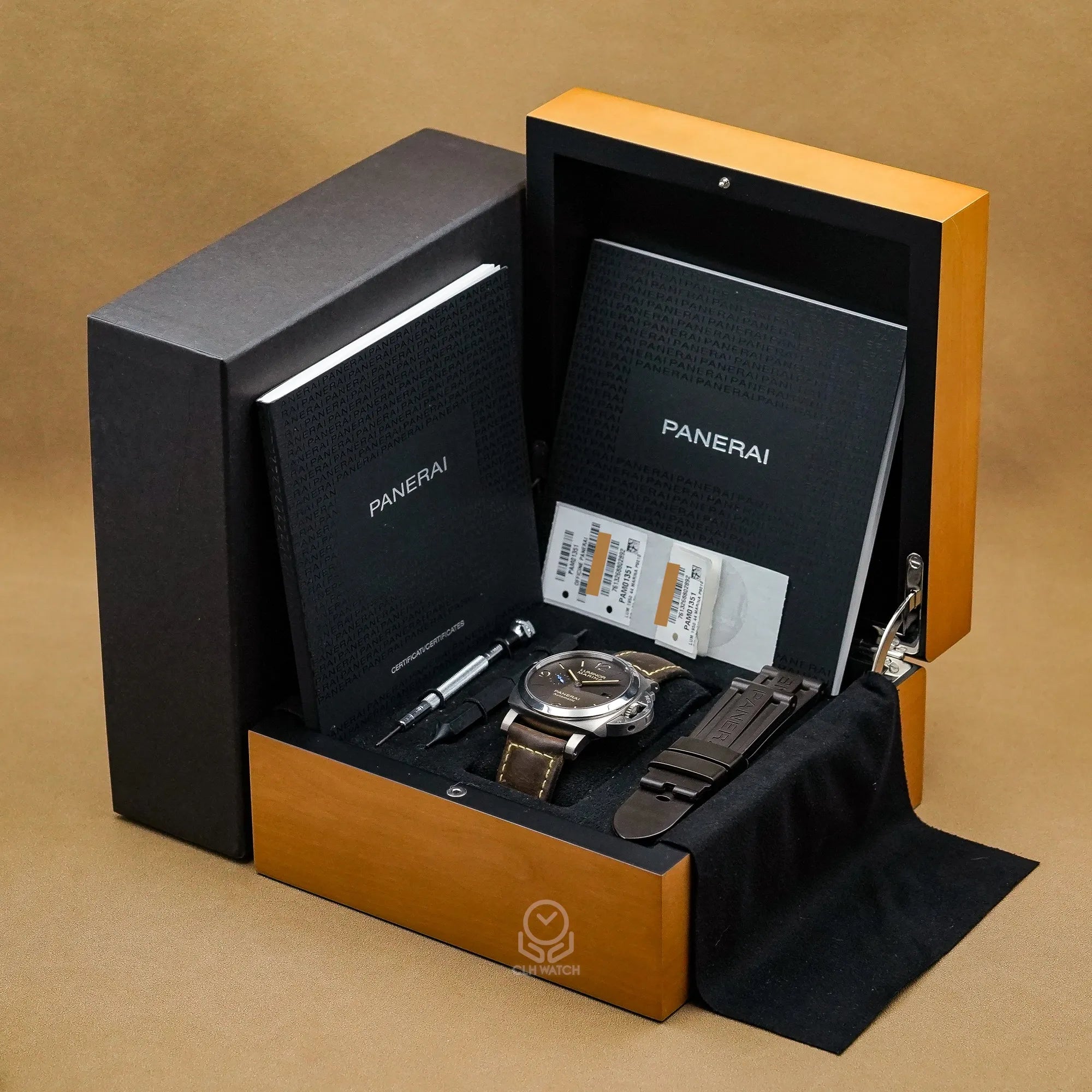 Panerai 沛納海 Luminor 1950 PAM1351 三日鍊 PAM01351 44mm