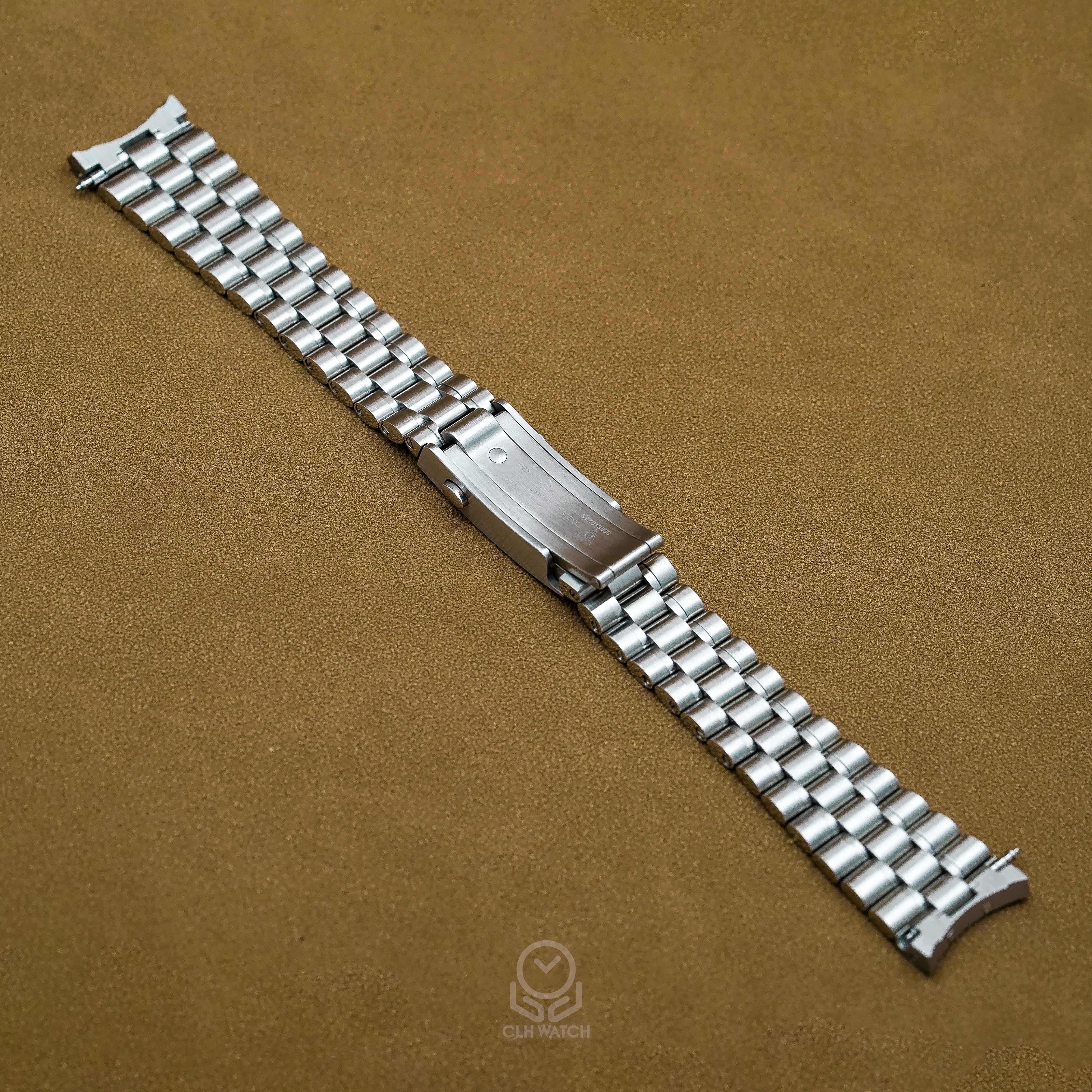 Omega 原廠原裝鋼帶 超霸登月專用 新款伸縮錶扣 3861 1863 1861 020Z017493W 20mm(已交流)