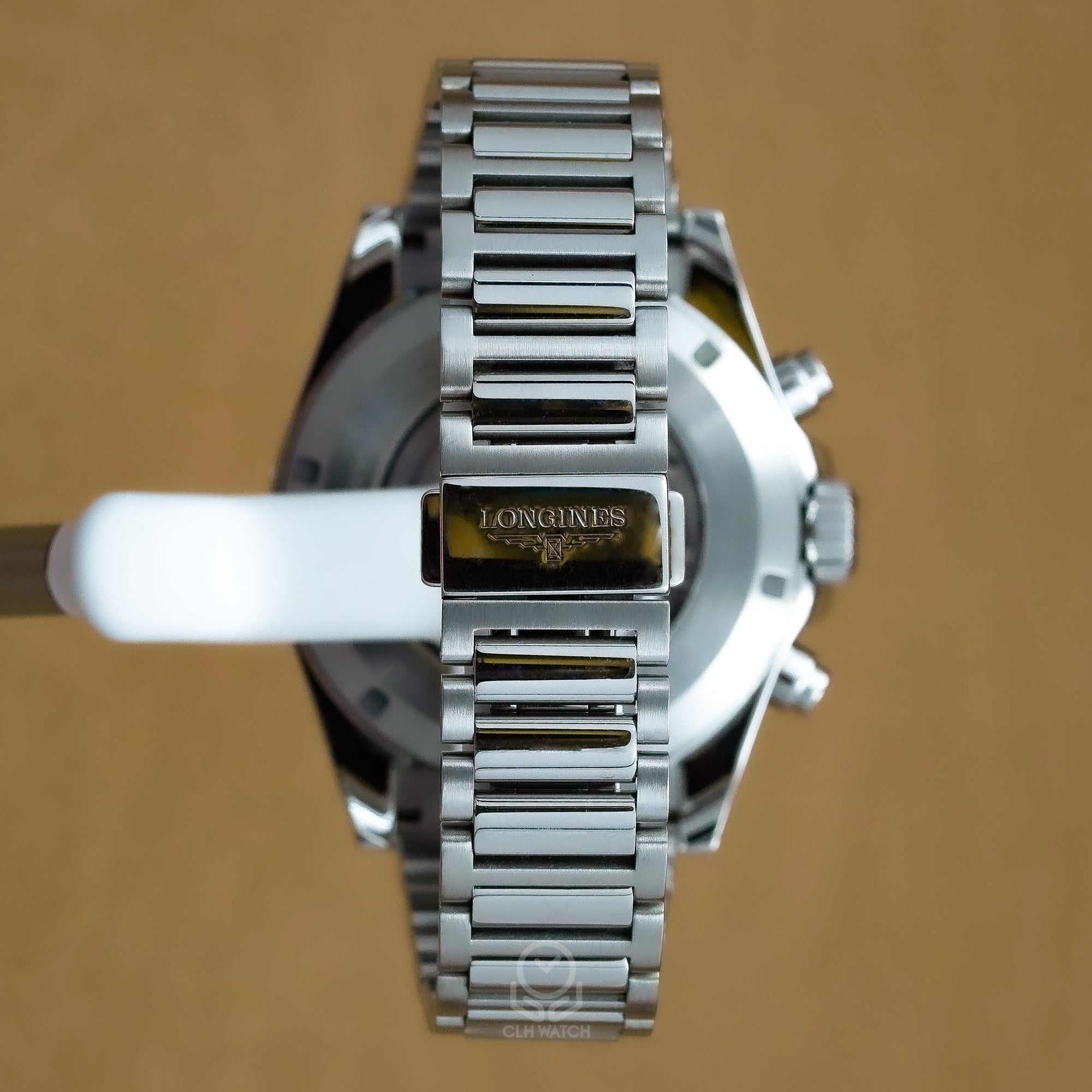 Longines 浪琴 Conquest 征服者 銀白熊貓面盤 機械計時碼錶 L38354726 2025年 42mm