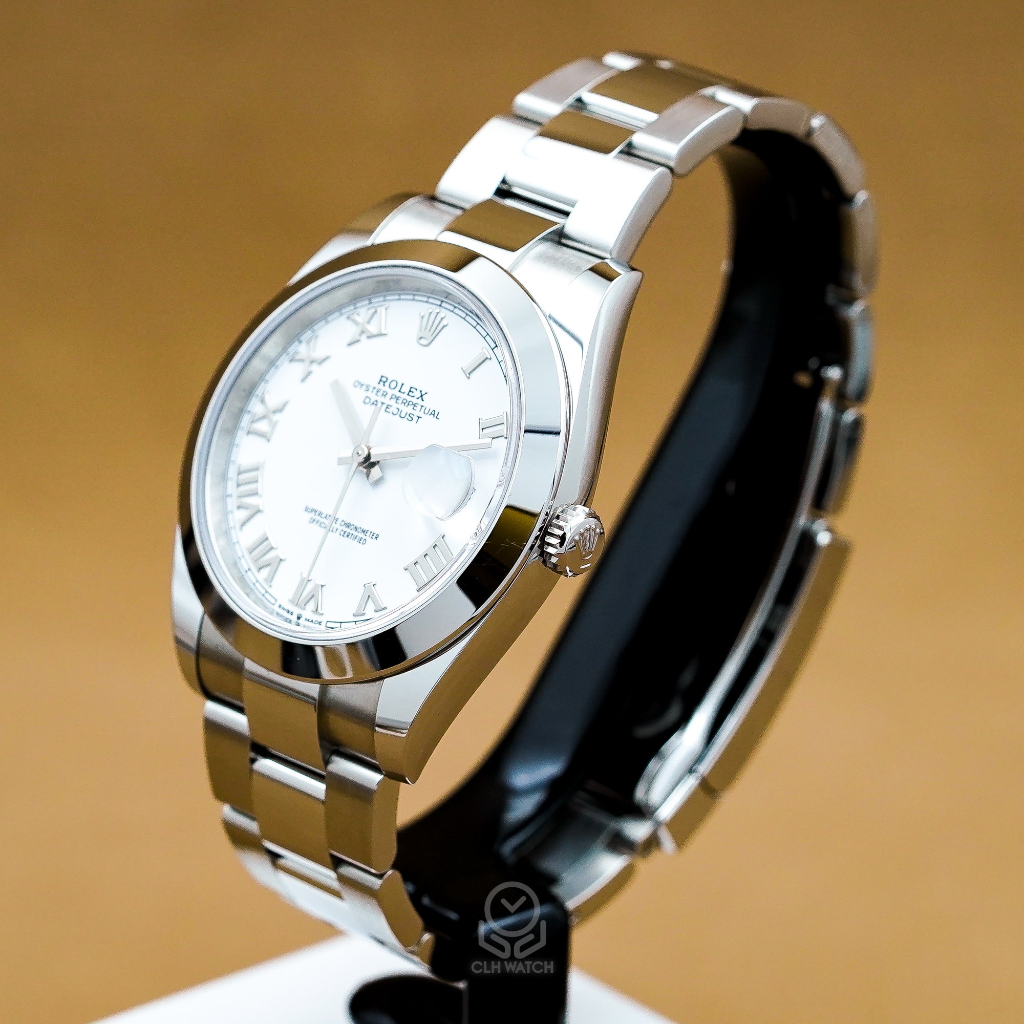 Rolex 勞力士 Datejust 41 系列 126300 白色羅馬面 蠔式三板帶 2024年 DJ41 DJ2