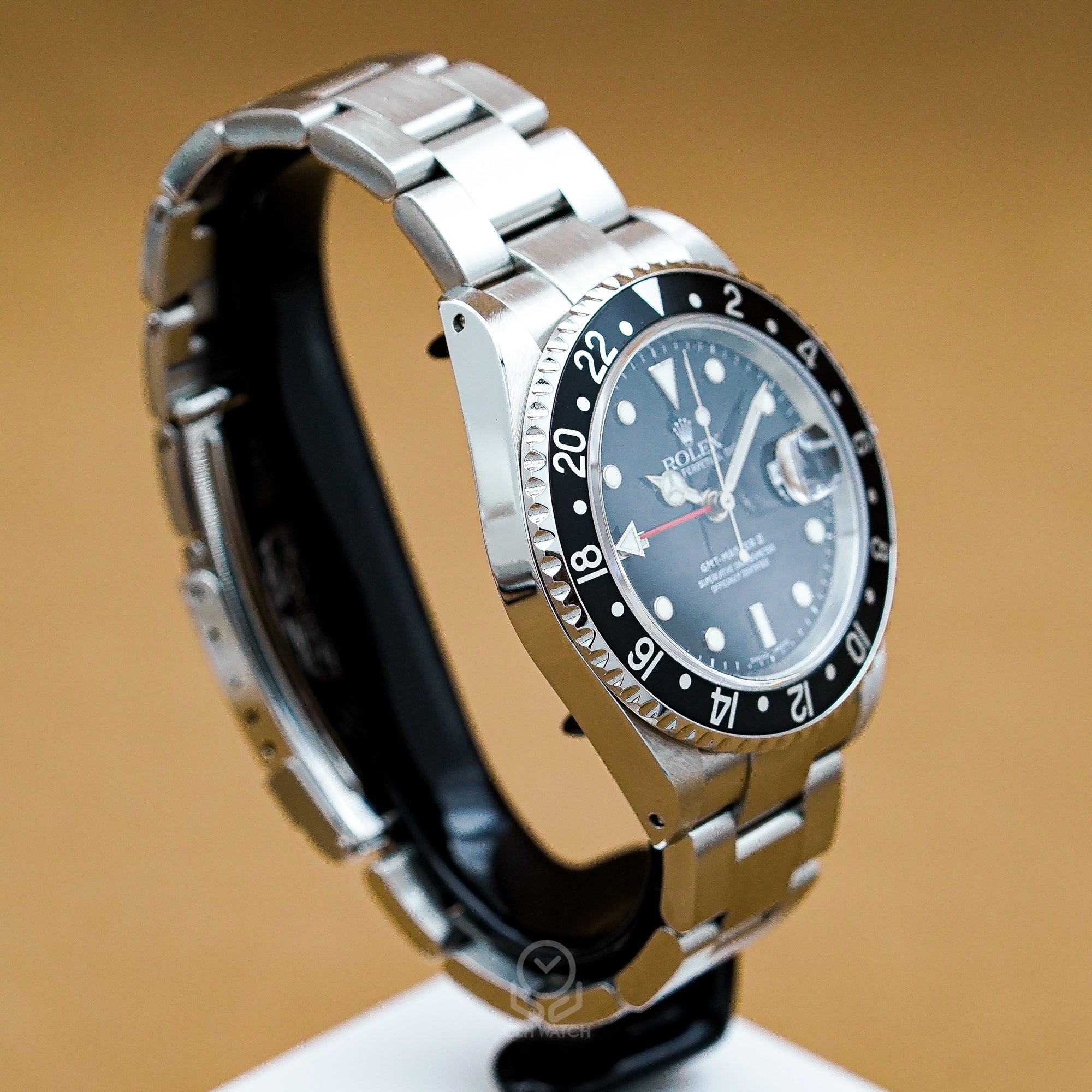 ROLEX 勞力士 格林威治型 II GMT-Master II 黑鋁圈 16710 40mm 2003年 台灣公司貨 95%新