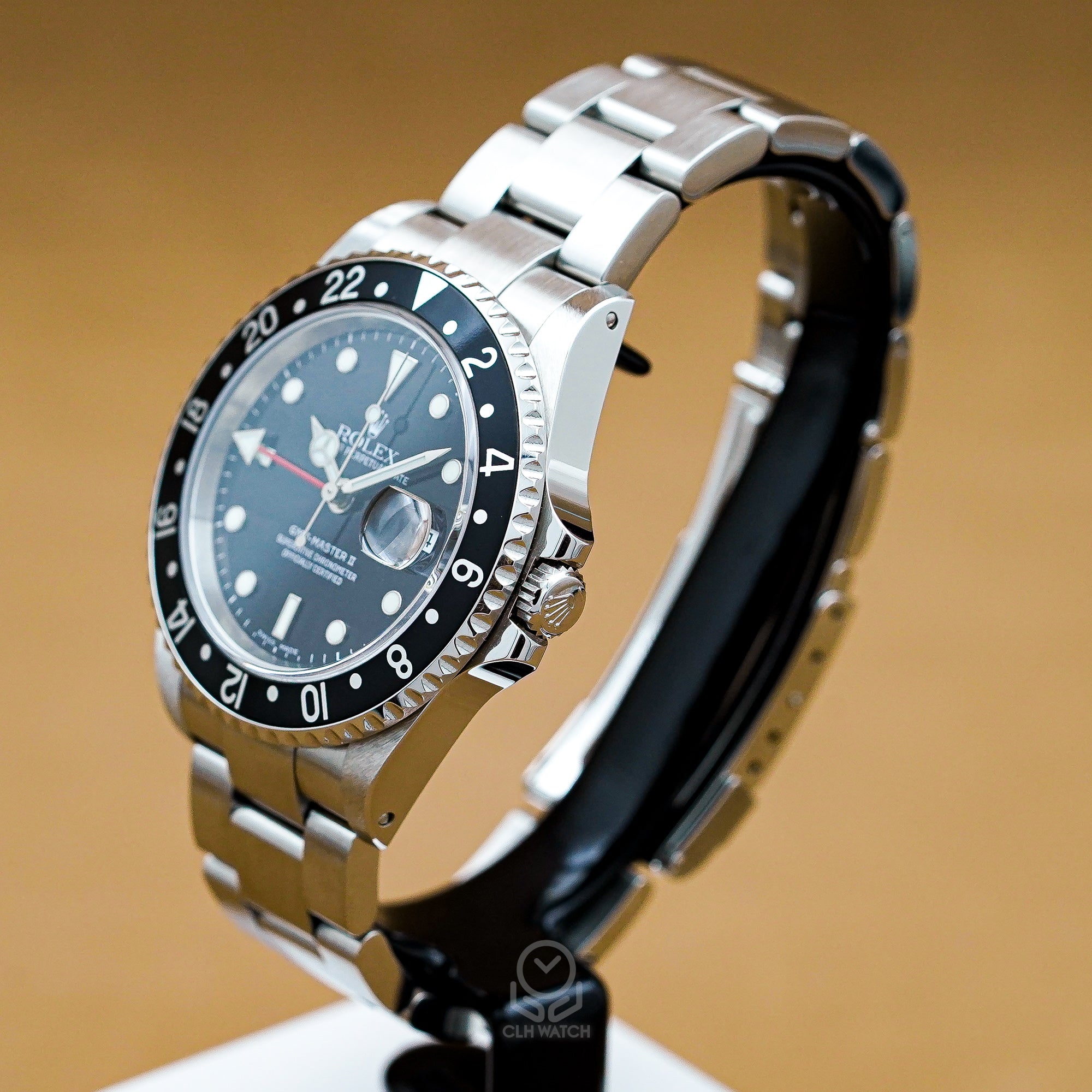 ROLEX 勞力士 格林威治型 II GMT-Master II 黑鋁圈 16710 40mm 2003年 台灣公司貨 95%新