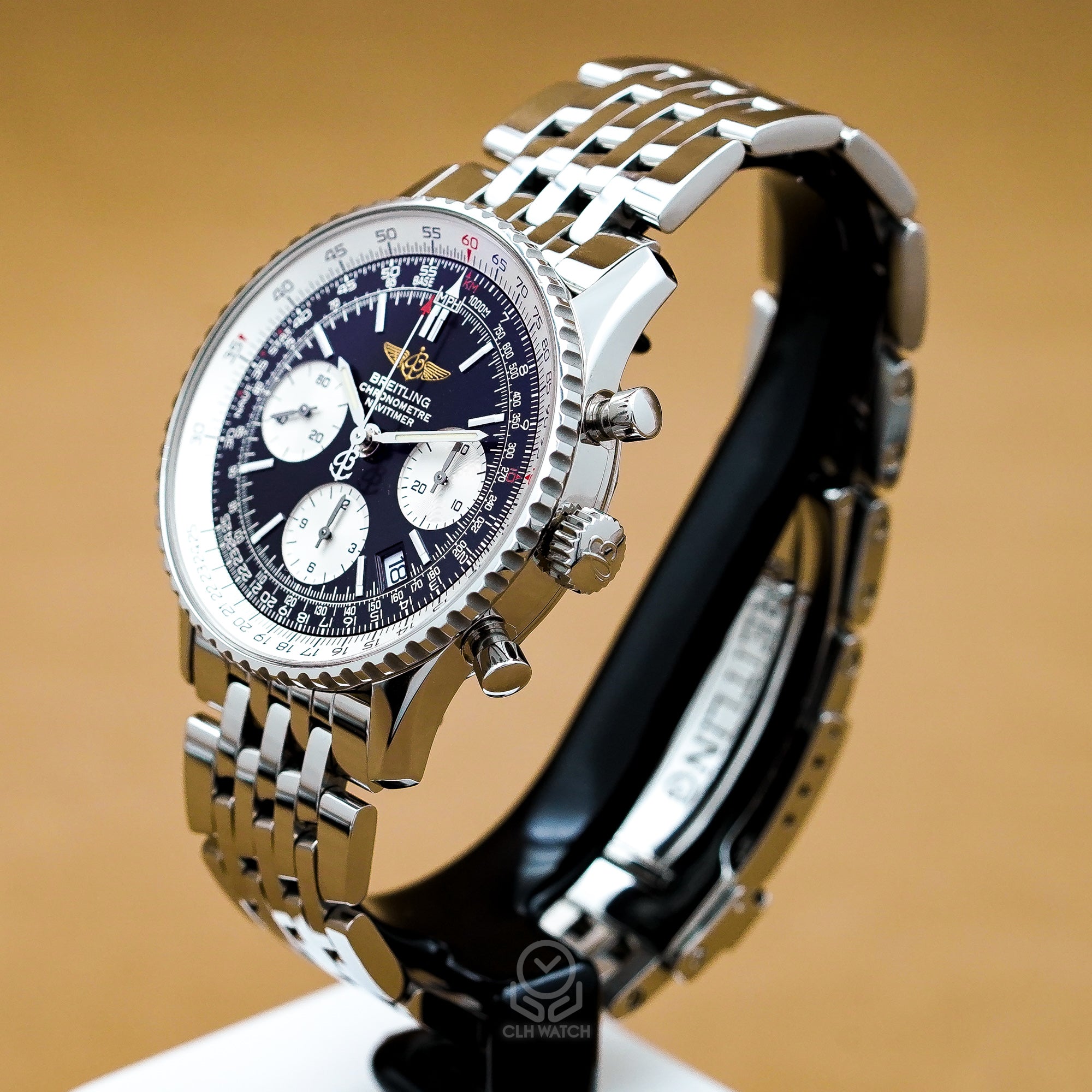 Breitling 百年靈 航空計時系列 Navitimer 飛行滑尺 A23322 42mm 空白保單 台灣公司貨 95%新