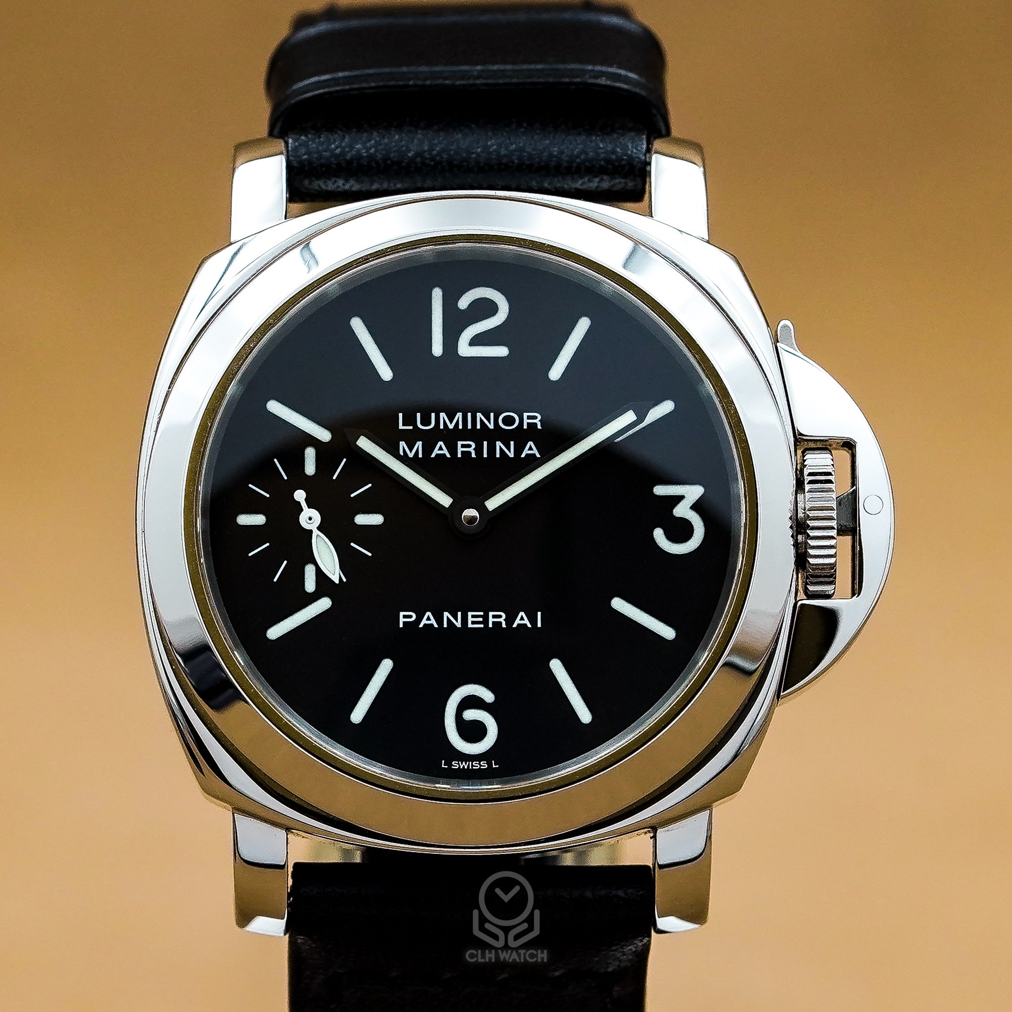 Panerai 沛納海 Luminor Marina PAM111 三明治面 滿版篆刻LOGO機芯 44mm PAM00111 2002年 台灣公司貨 95%新