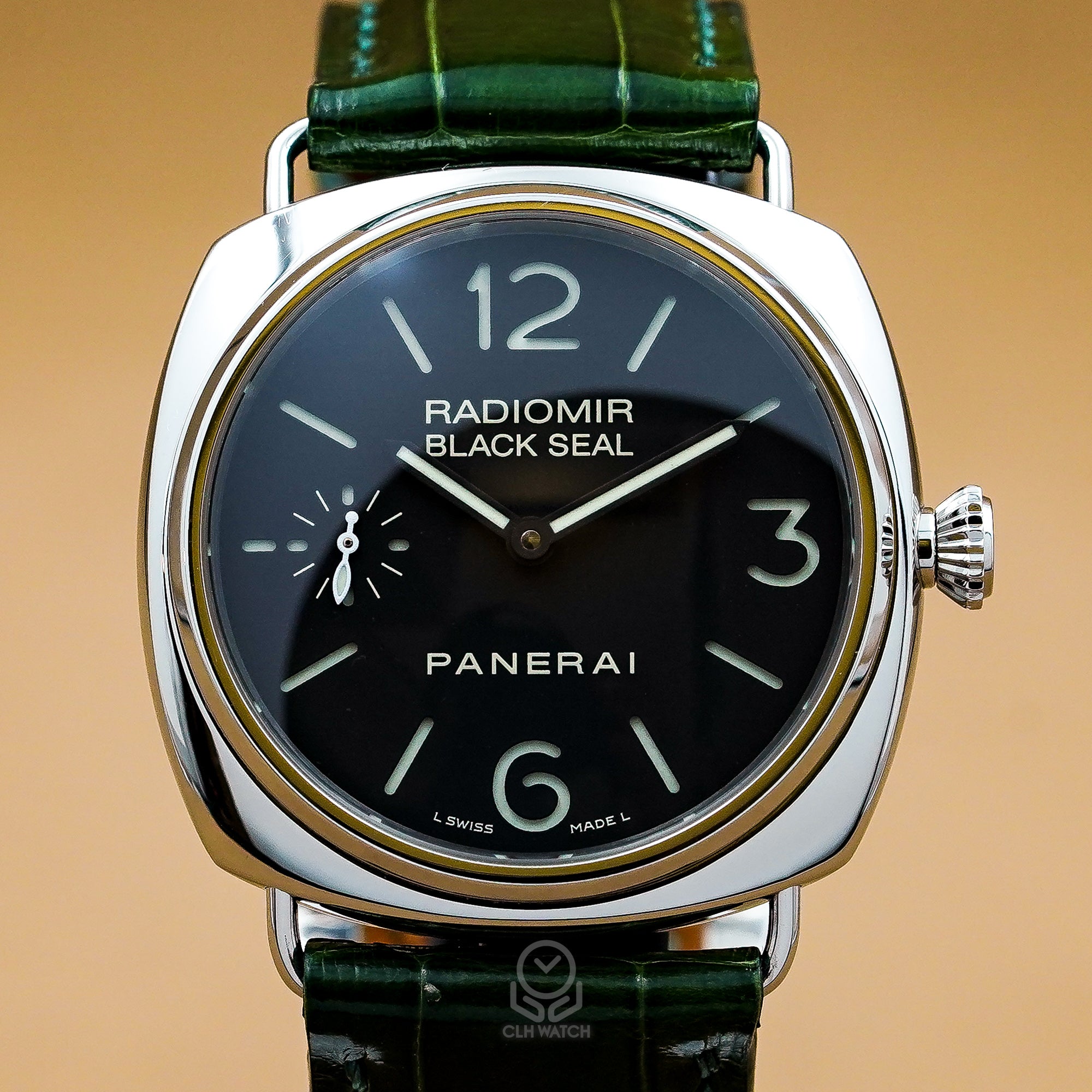 Panerai 沛納海 Radiomir Black Seal PAM00183 黑色 三明治面盤 PAM183 2008年 45mm