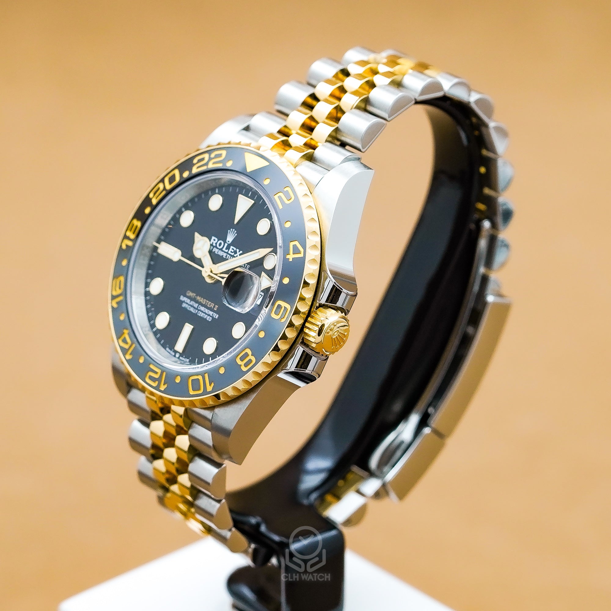 Rolex 勞力士 格林威治型 II GMT-Master II 126713GRNR 半金皮蛋 灰黑圈 40mm 2025年 98%新