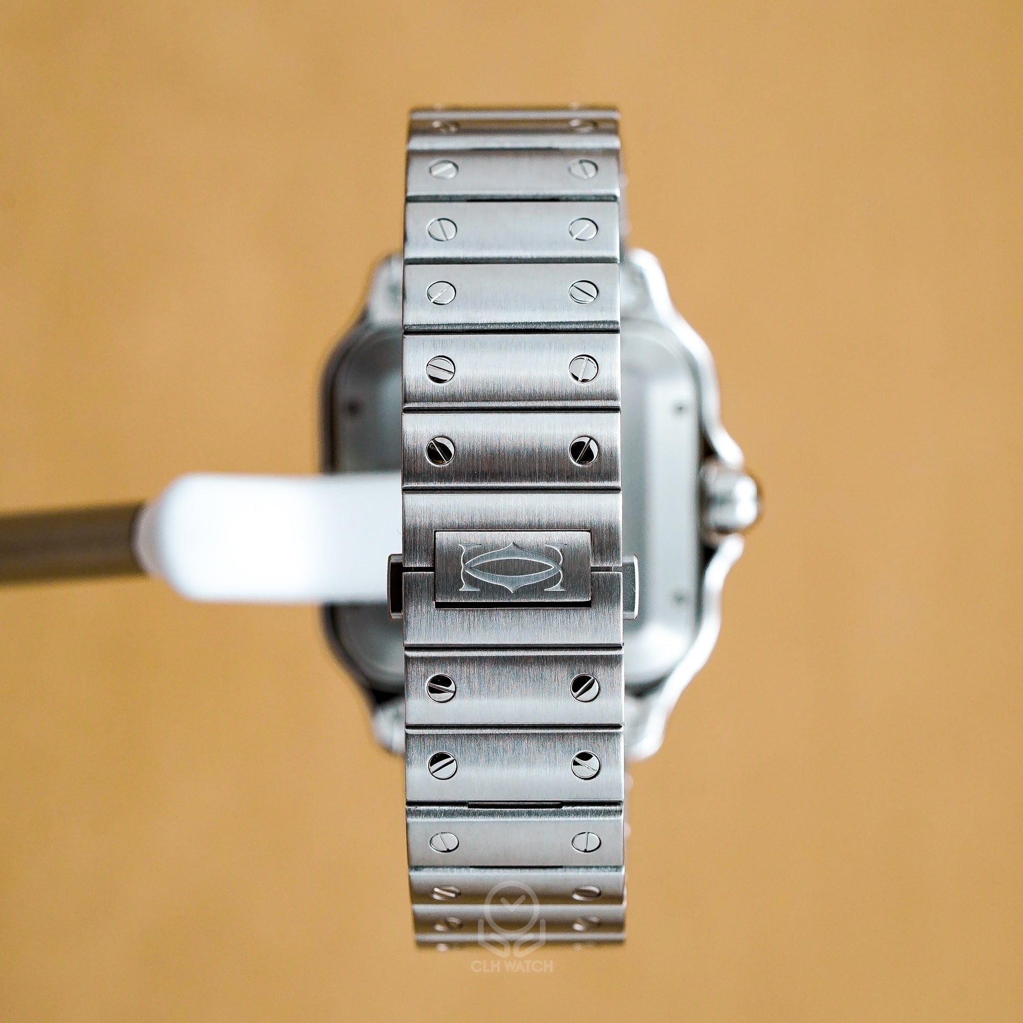 Cartier 卡地亞 山度士 Santos de Cartier WSSA0037 灰面 大型款 2023年 台灣公司貨 95%新