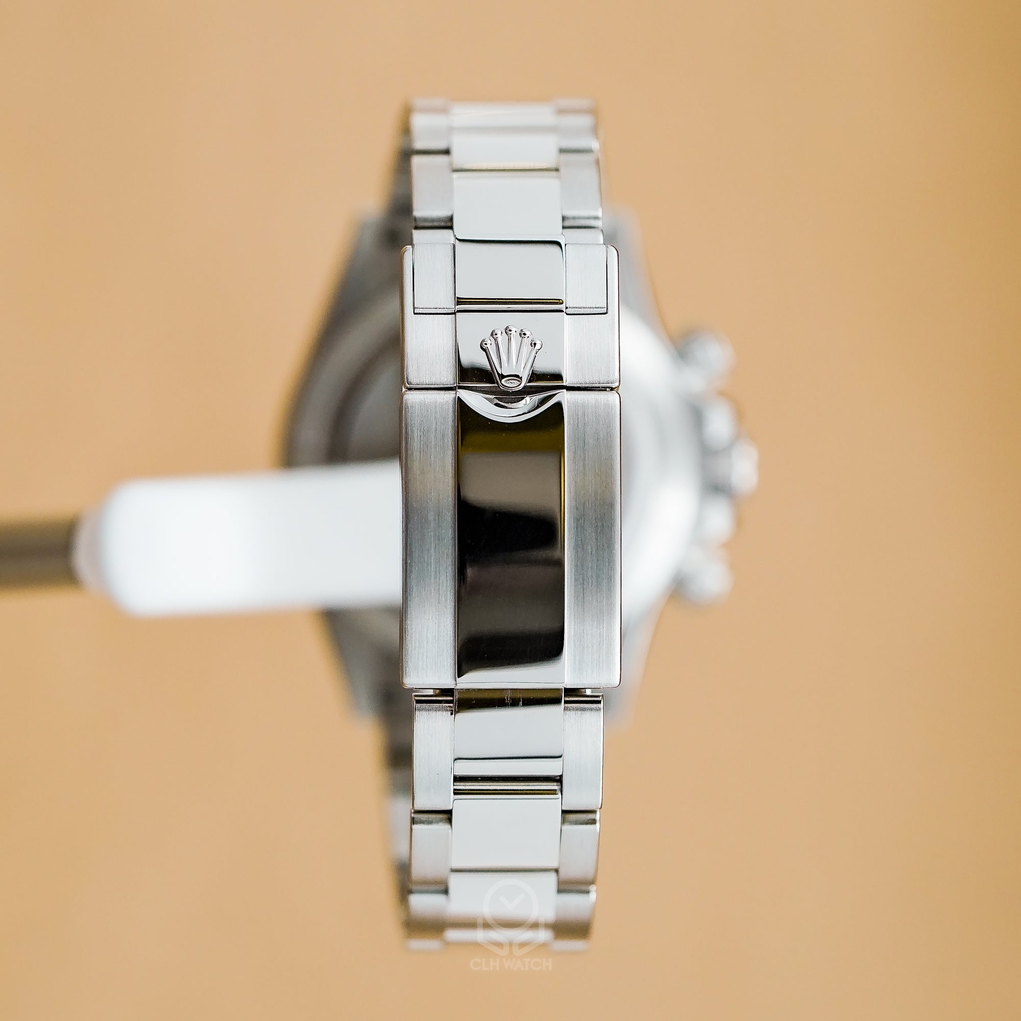 Rolex 勞力士 Daytona 宇宙計時型迪通拿 116520 白面 鋼王 APH面 藍光 閃圈 新扣 40mm 2015年 95%新 白迪 鋼迪(已交流)