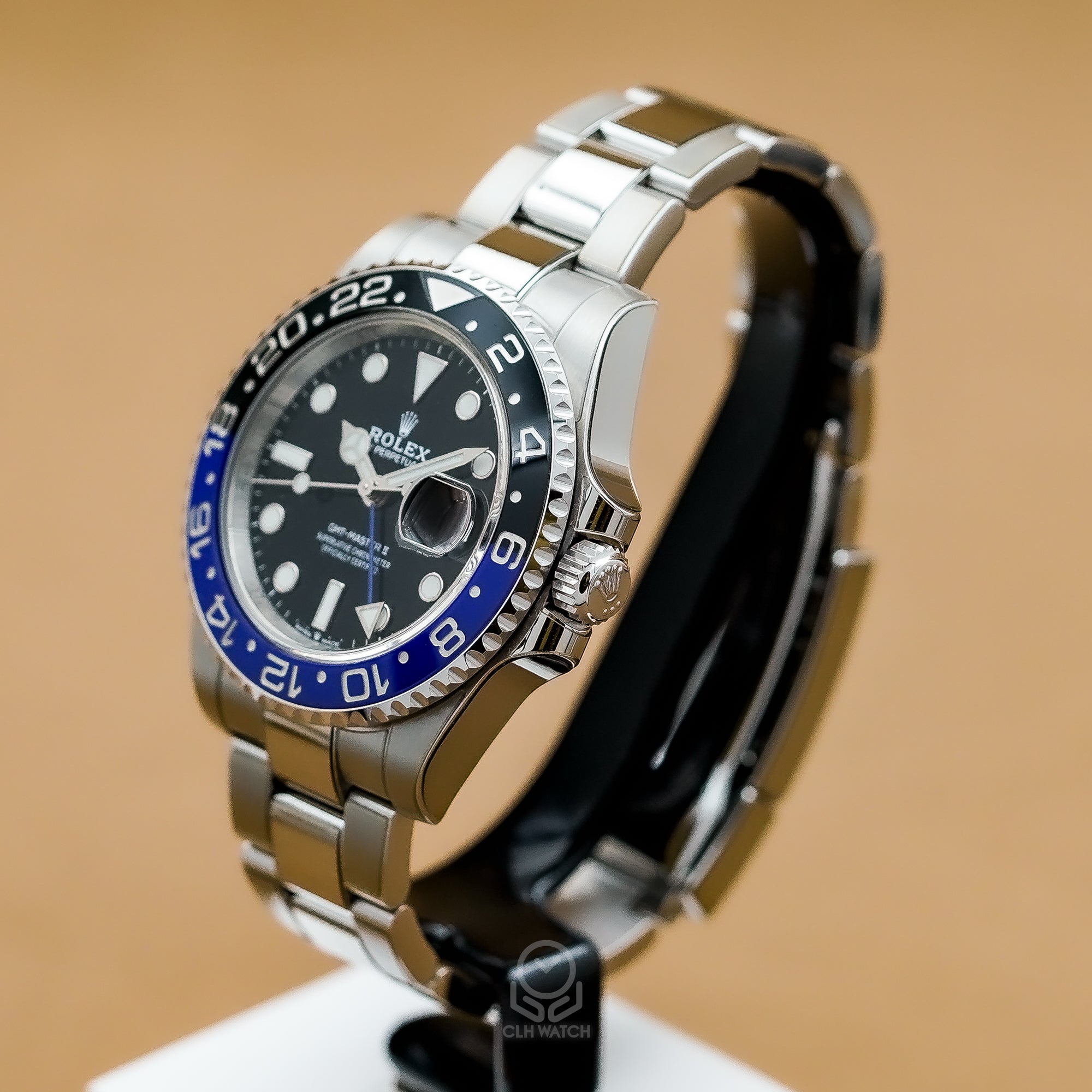 Rolex 126710BLNR Batman GMT-Master II Blue and Black Circle Three-plate Strap Has Been Put On RX8