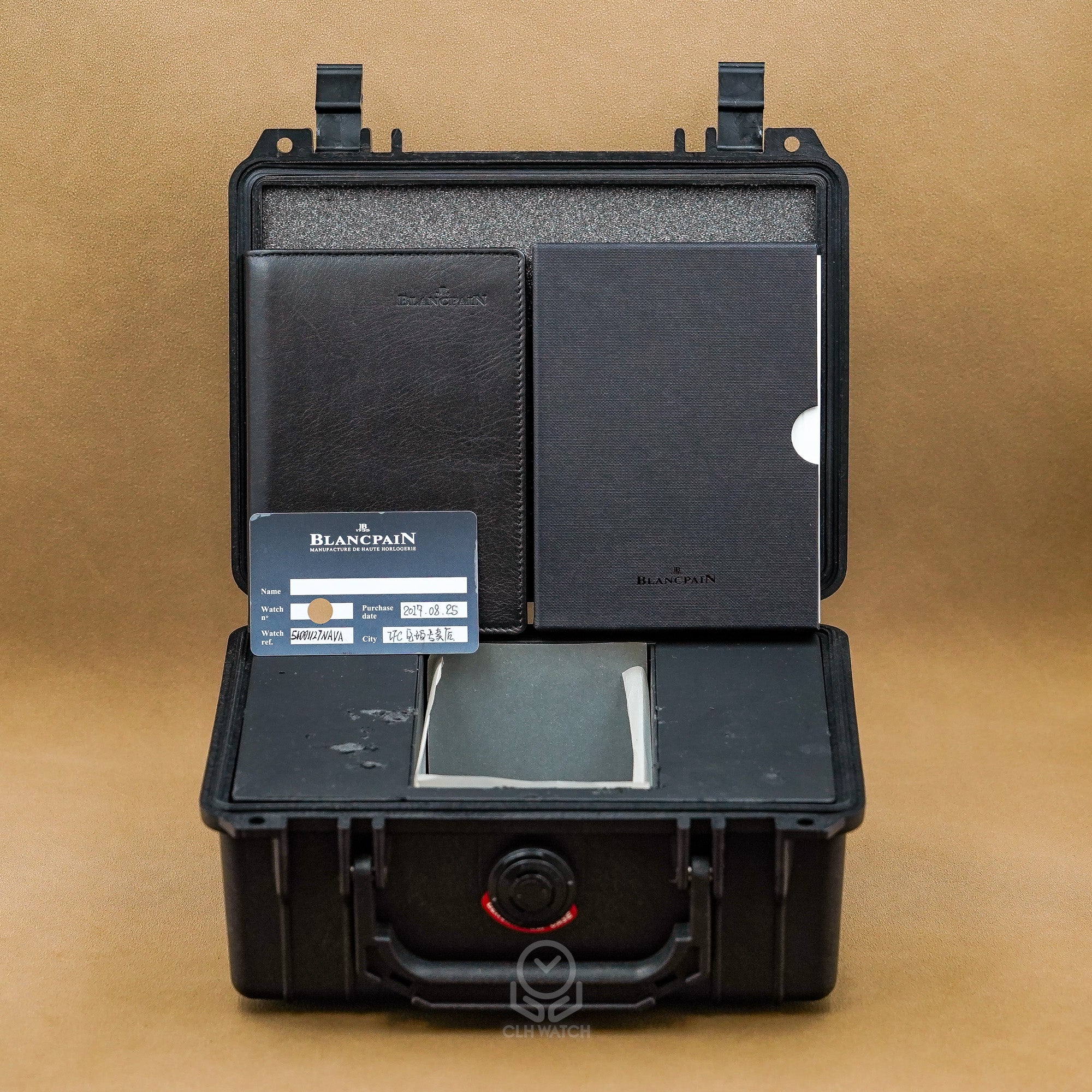 Blancpain 寶珀 五十噚系列 Fifty Fathoms Bathyscaphe 深海潛水錶 5100-1127-NAVA 38mm 2017年 95%新