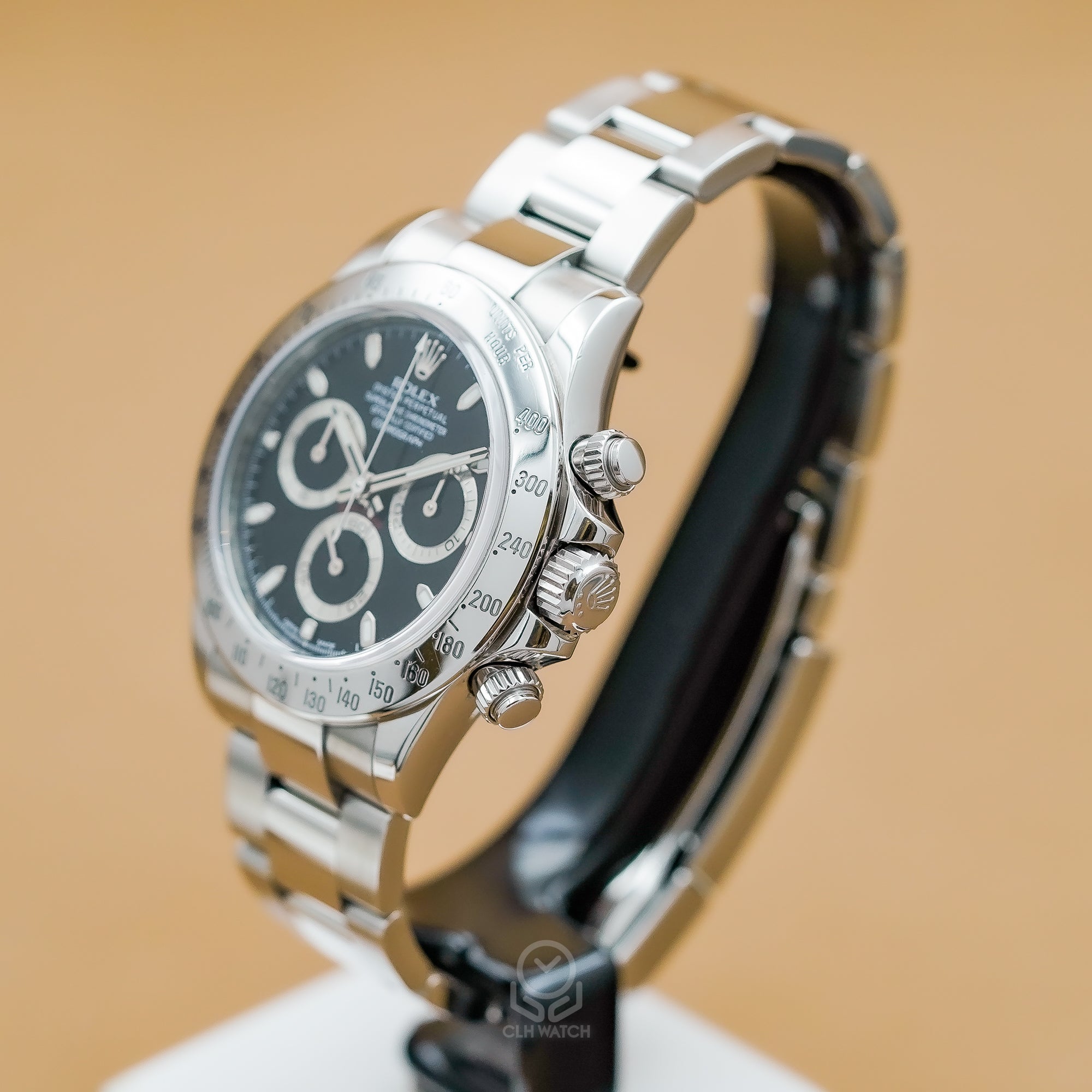 Rolex 勞力士 Daytona 宇宙計時型迪通拿 116520 黑面 鋼王 APH面 綠光 40mm 2013年 90%新 黑迪 鋼迪