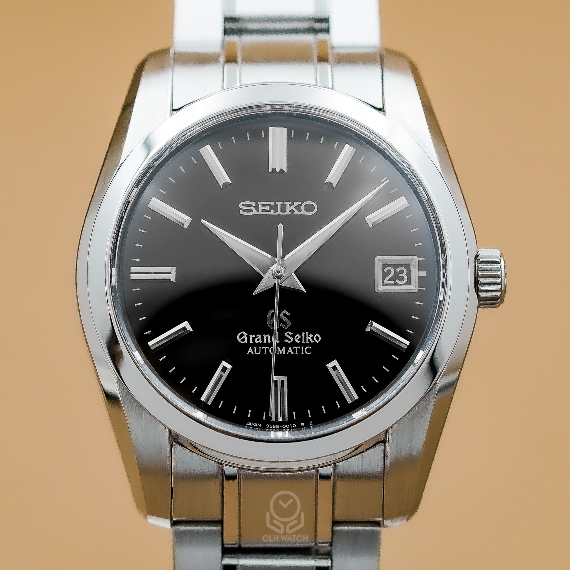 Grand Seiko Heritage 傳承系列 SBGR023 自動上鍊機械腕錶 黑面 37mm 2004年 台灣公司貨 95%新