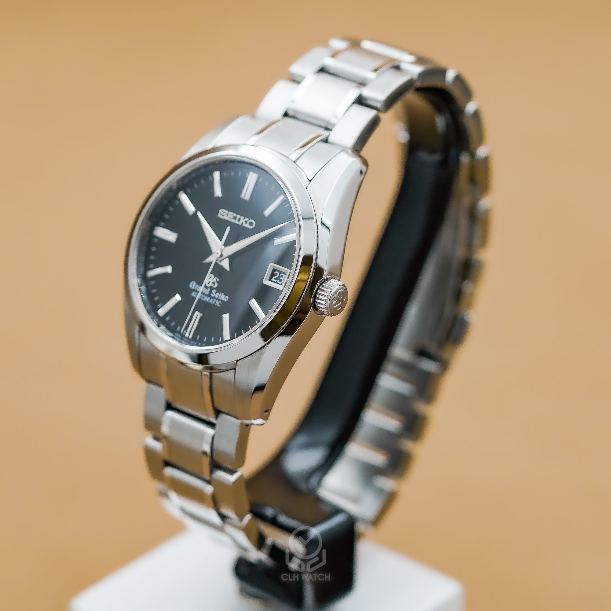 Grand Seiko Heritage 傳承系列 SBGR023 自動上鍊機械腕錶 黑面 37mm 2004年 台灣公司貨 95%新