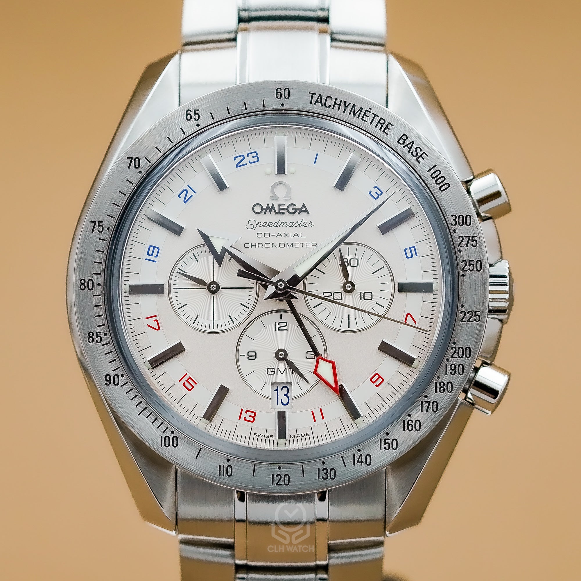OMEGA 歐米茄 超霸系列 Speedmaster Broad Arrow GMT 3581.30.00 白面 44.25mm 單錶 95%新