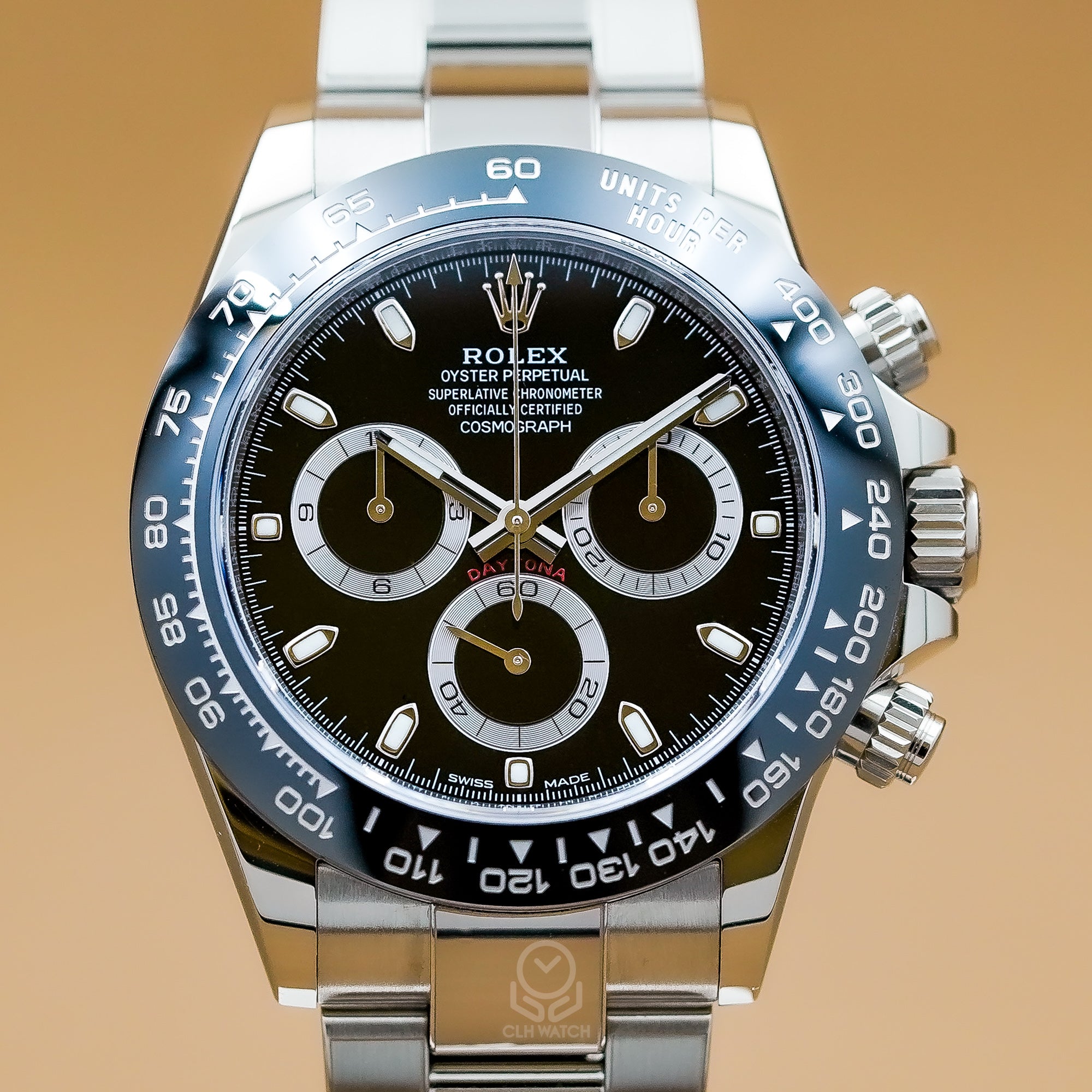 Rolex 勞力士 Cosmograph Daytona 宇宙計時型 迪通拿 116500LN 116500 黑熊貓 全陶瓷圈 40mm 2023年尾期款 95%新