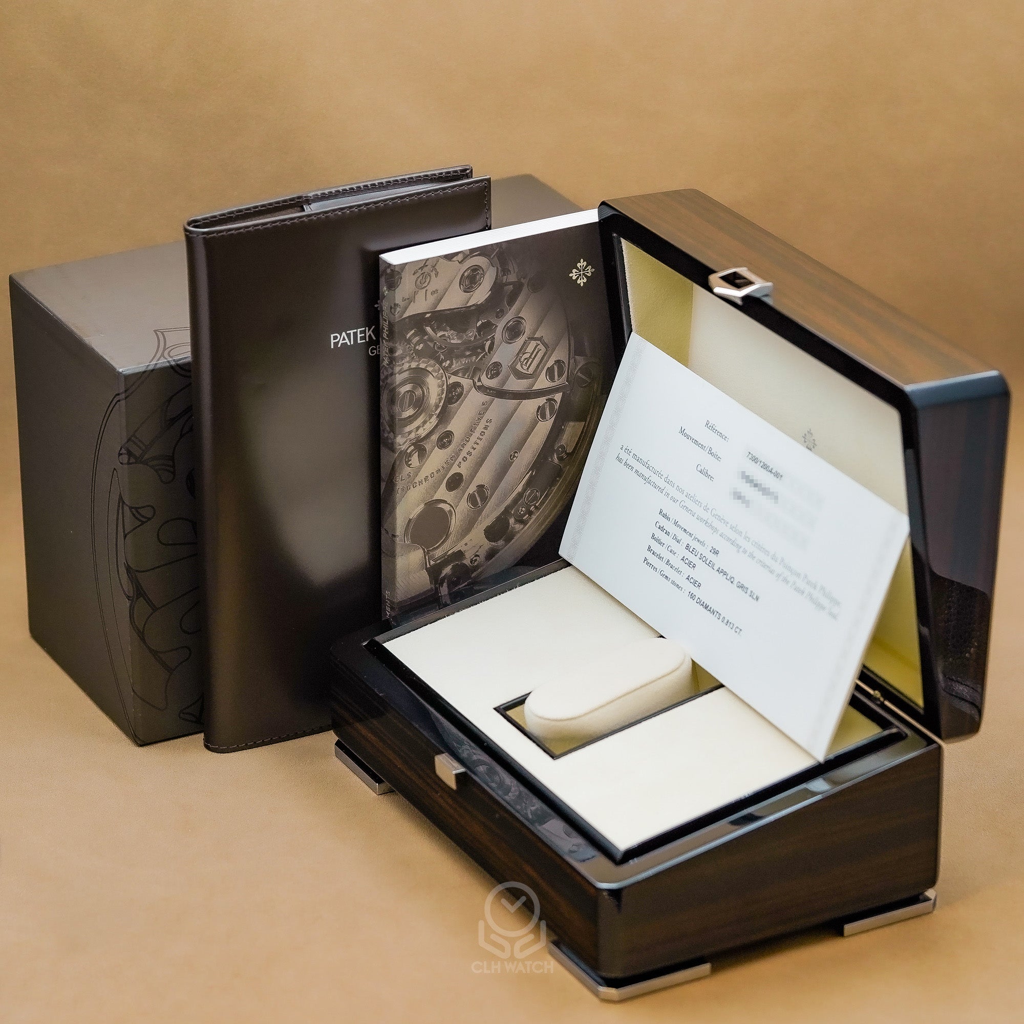 Patek Philippe 百達翡麗 Twenty~4 系列 藍面原鑲鑽 7300/1200A-001 不鏽鋼 自動上鍊 36mm 2024年 97%新