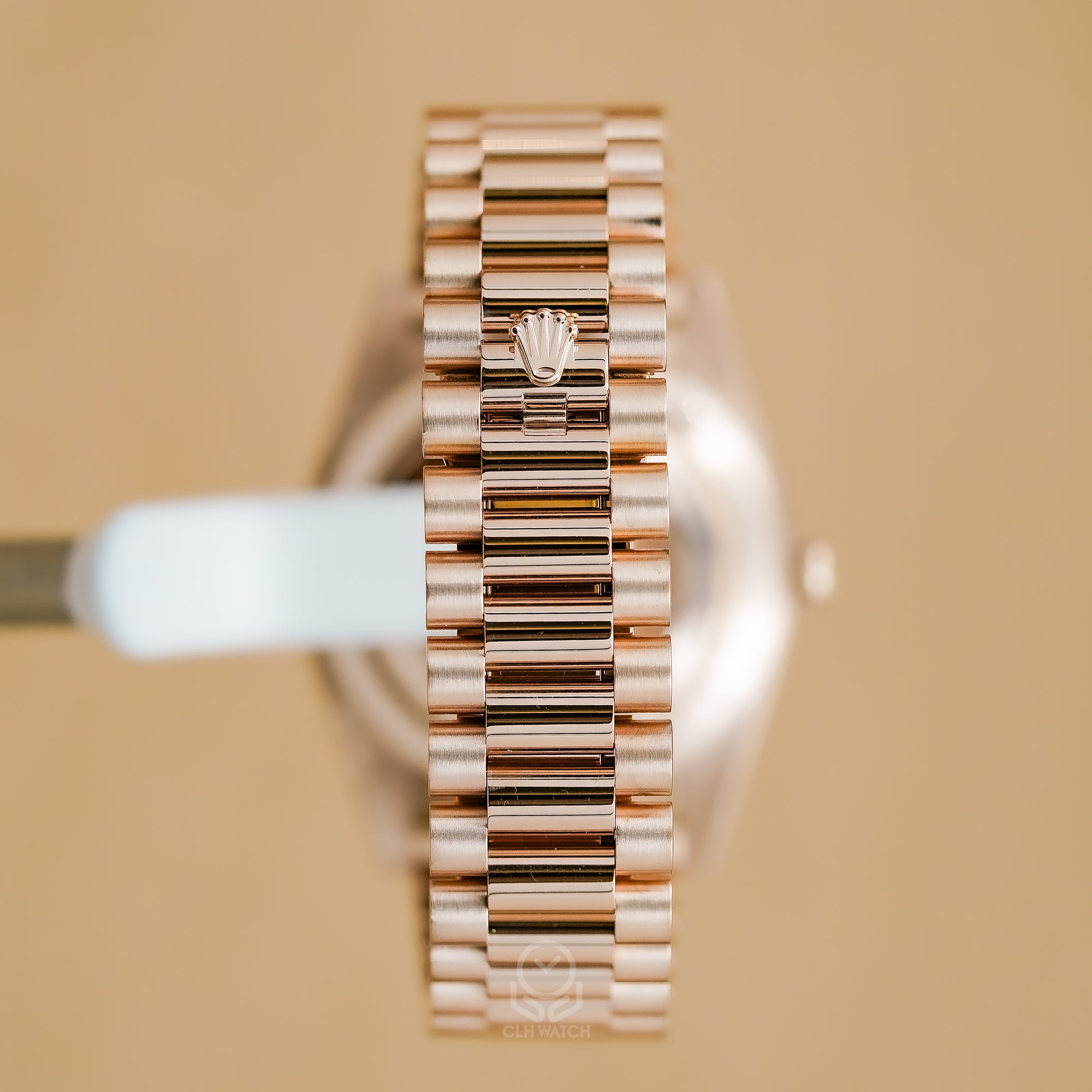 Rolex 勞力士 Day-Date 40 228235 巧克力羅馬面 18K玫瑰金 元首型錶帶 總統帶 2023年台灣公司貨 95%新