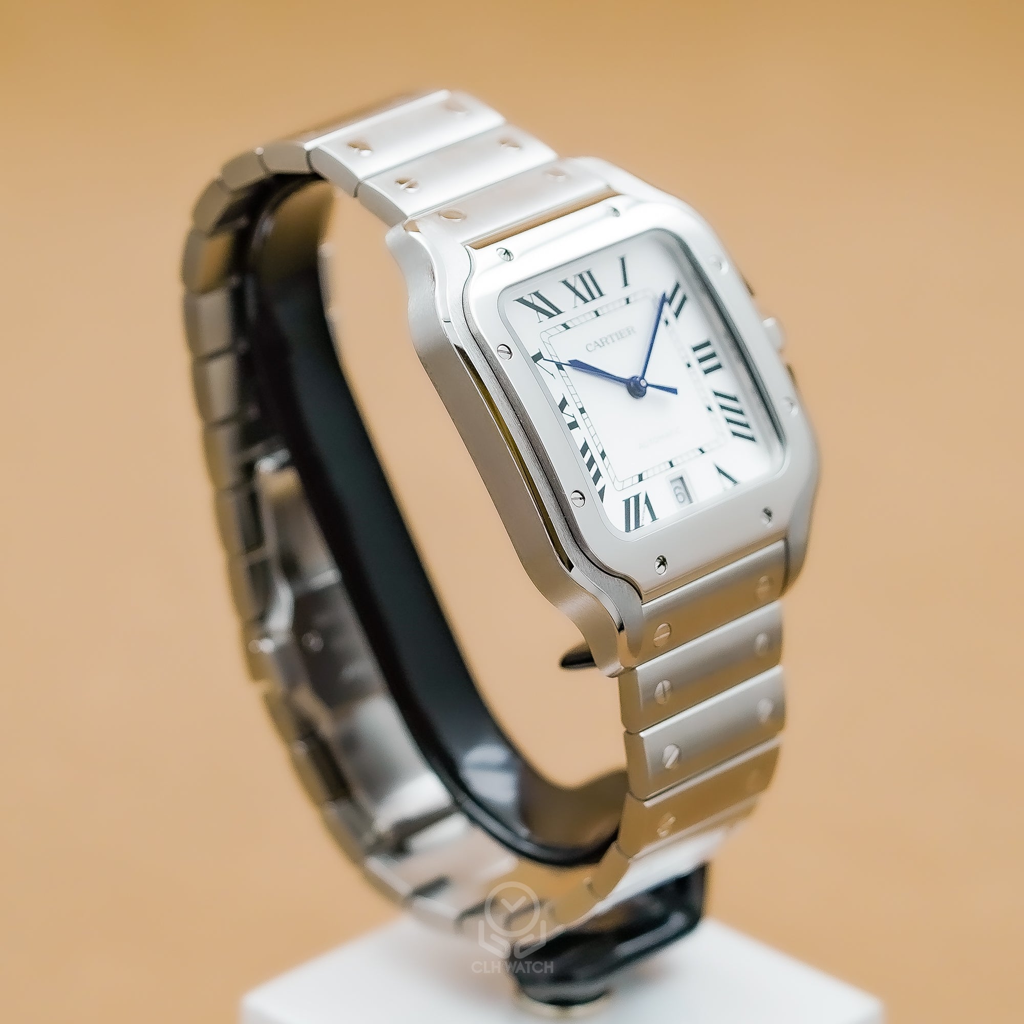 Cartier 卡地亞 Santos de Cartier WSSA0018 山度士 大型款 白面 39.8mm 2026年台灣公司貨 98%新(已交流)