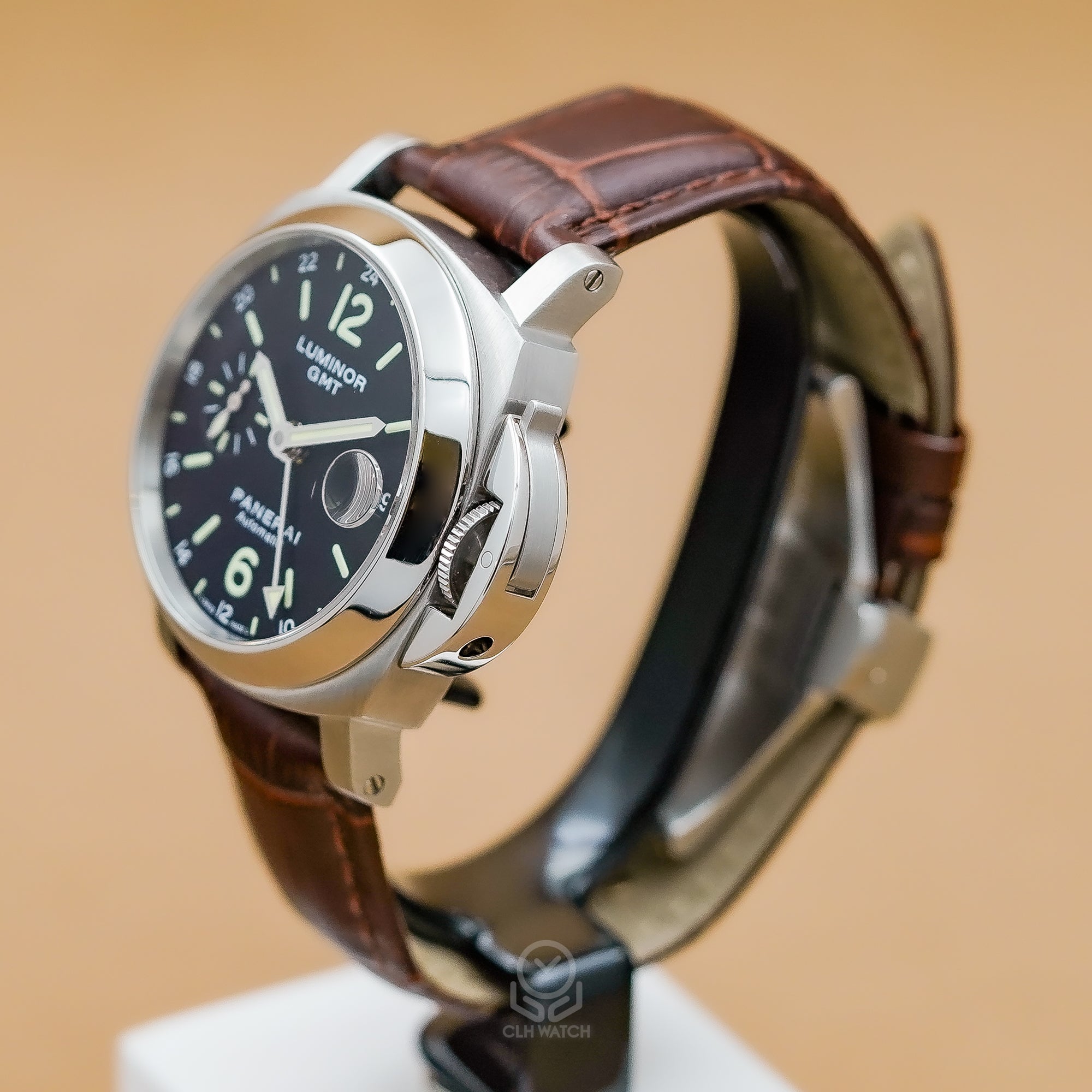 Panerai 沛納海 Luminor GMT PAM00244 PAM244 黑面 40mm 2006年 95%新