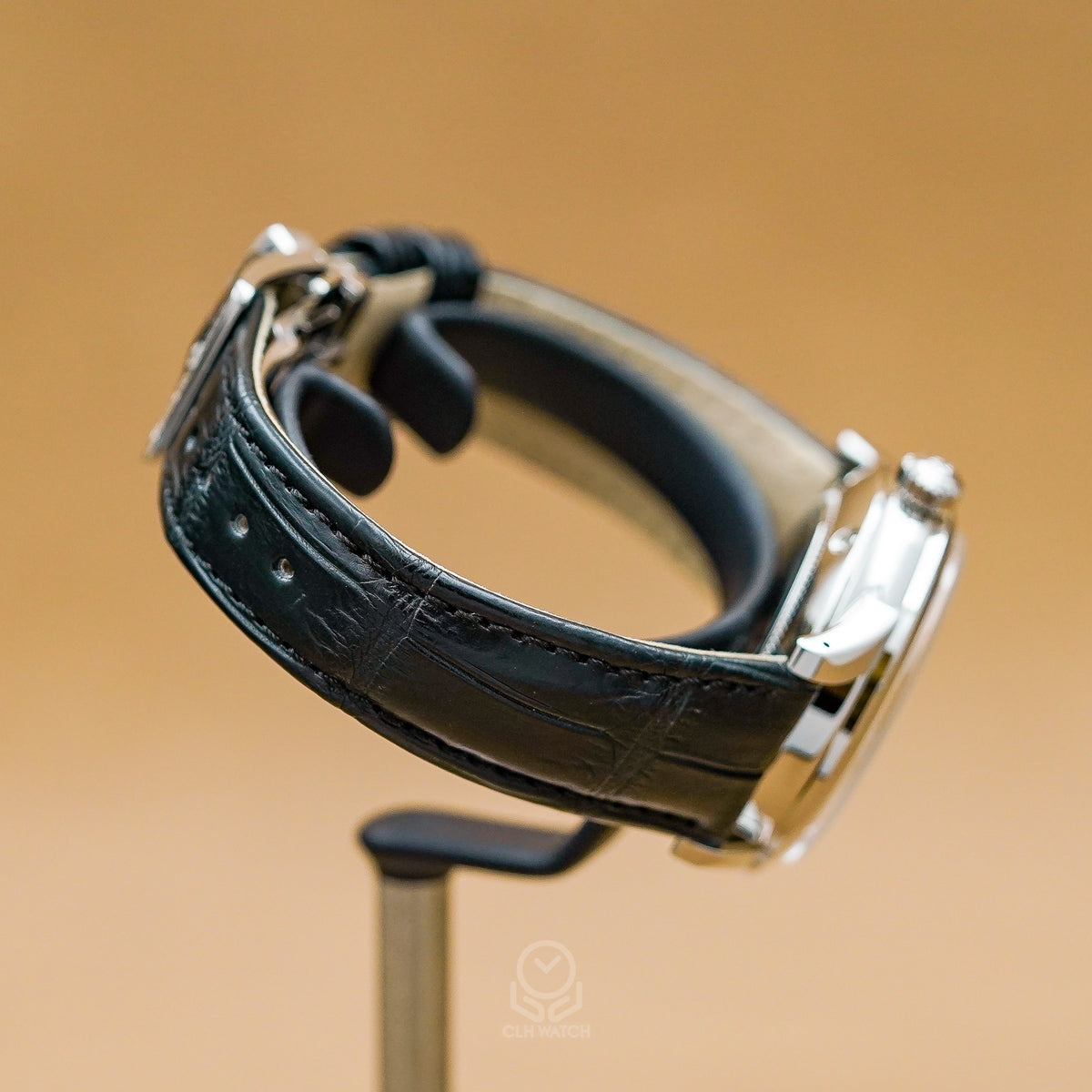 GS Grand Seiko 頂級精工 Elegance Collection SBGM255G 雪之華 Snowdrop 幾何螺旋紋面盤 藍鋼指針 GMT兩地時間