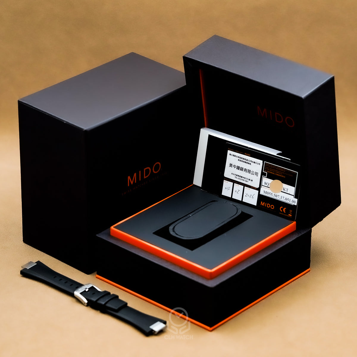 MIDO 美度 Multifort 8 One Crown M055.507.11.051.00 M0555071105100 黑面 八角錶圈 40mm 2026年台灣公司貨 95%新