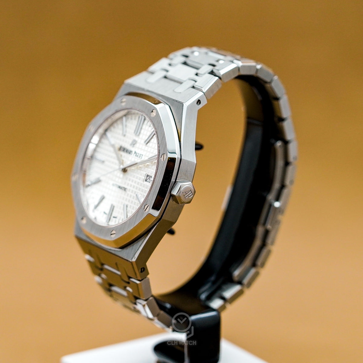 AP Audemars Piguet 愛彼 Royal Oak 皇家橡樹 15400ST.OO.1220ST.02 白銀面 大型格紋面盤