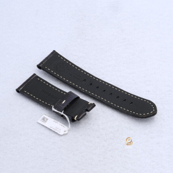 Panerai 沛納海 MXE0DJ49 藍色鱷魚皮錶帶 24/22mm Standard 全新品