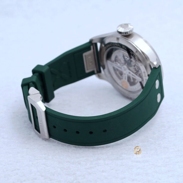 IWC萬國 IW329306 大型飛行員腕錶 43mm 綠色面盤 透明底蓋 大飛(已交流)