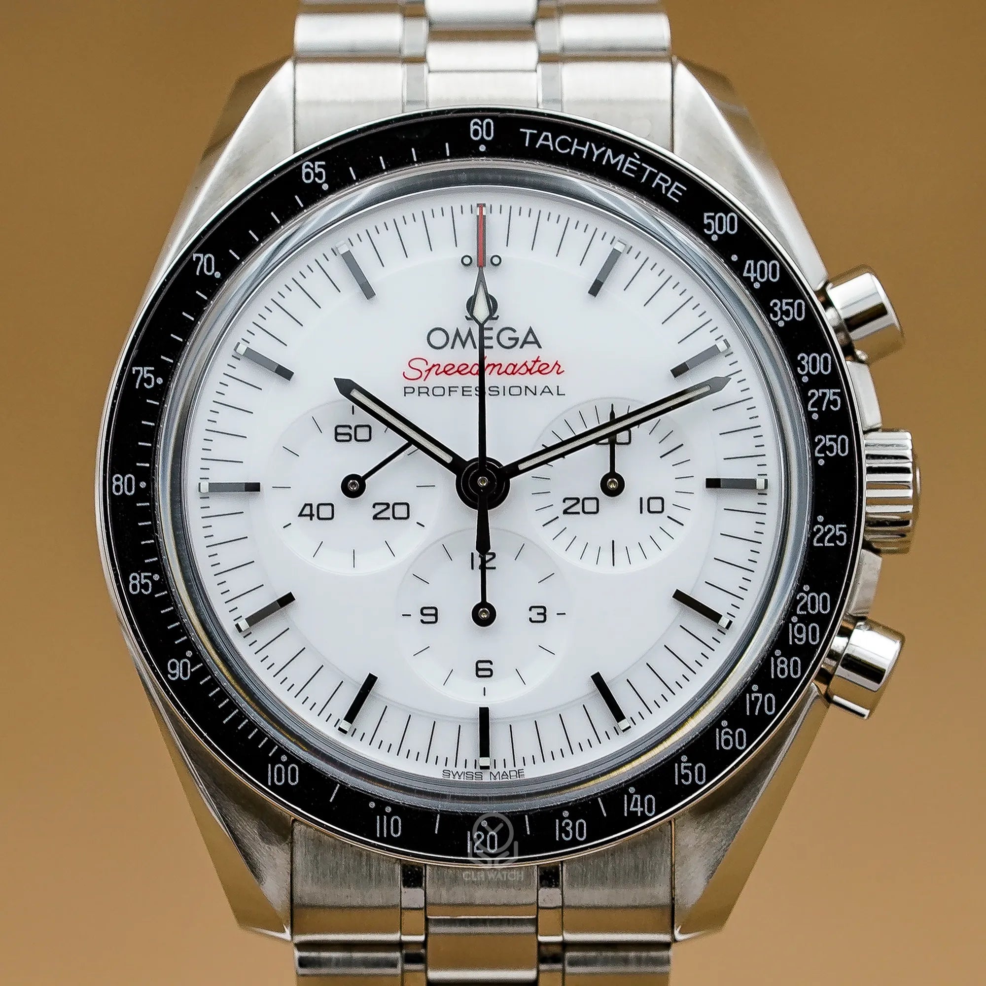 OMEGA 歐米茄 Speedmaster Moonwatch 超霸專業登月錶 白面 42mm 310.30.42.50.04.001 台灣公司貨(已交流)