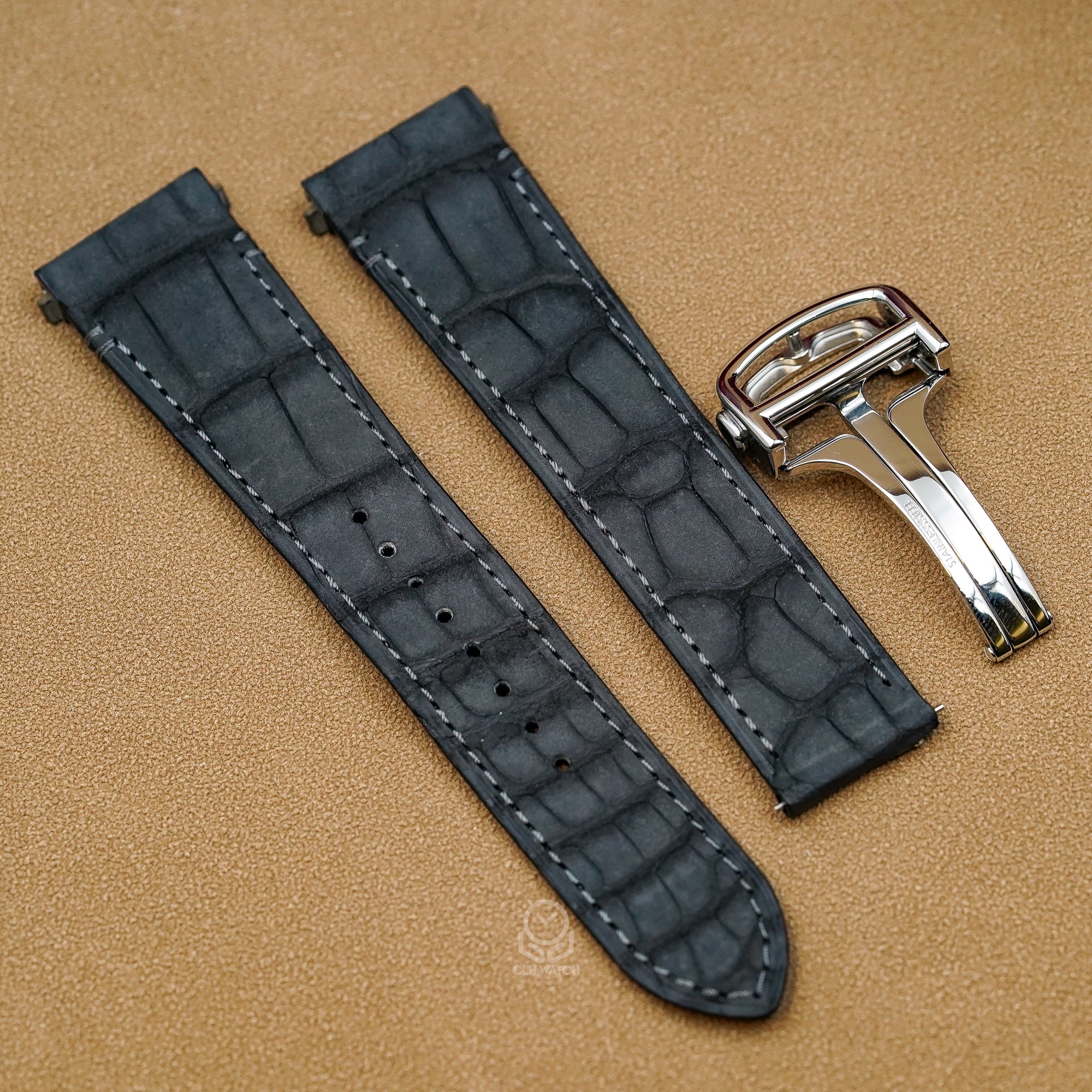 Cartier 卡地亞 山度士 GMT Santos DE 大型版 47.5X37.7mm WSSA0076 台灣公司貨