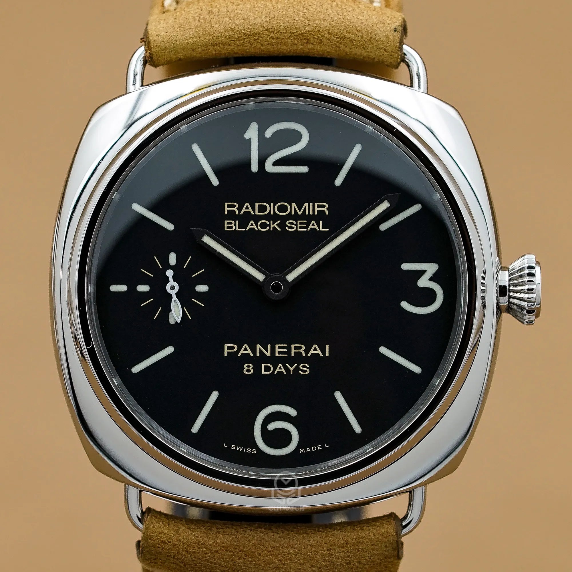 Panerai 沛納海 8日鍊 Radiomir Black Seal 8 Days 45mm PAM609 台灣公司貨(已交流)