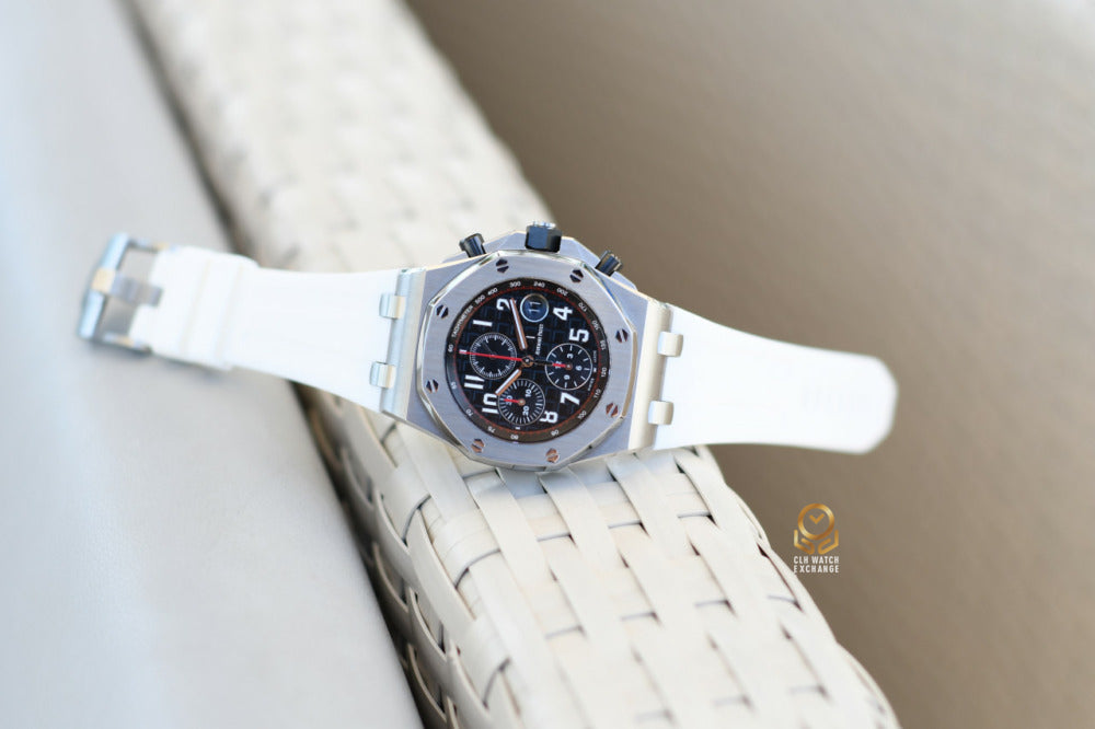 Horus Straps H044 錶帶 愛彼 AP 黑色 29mm 凹凸面 原扣