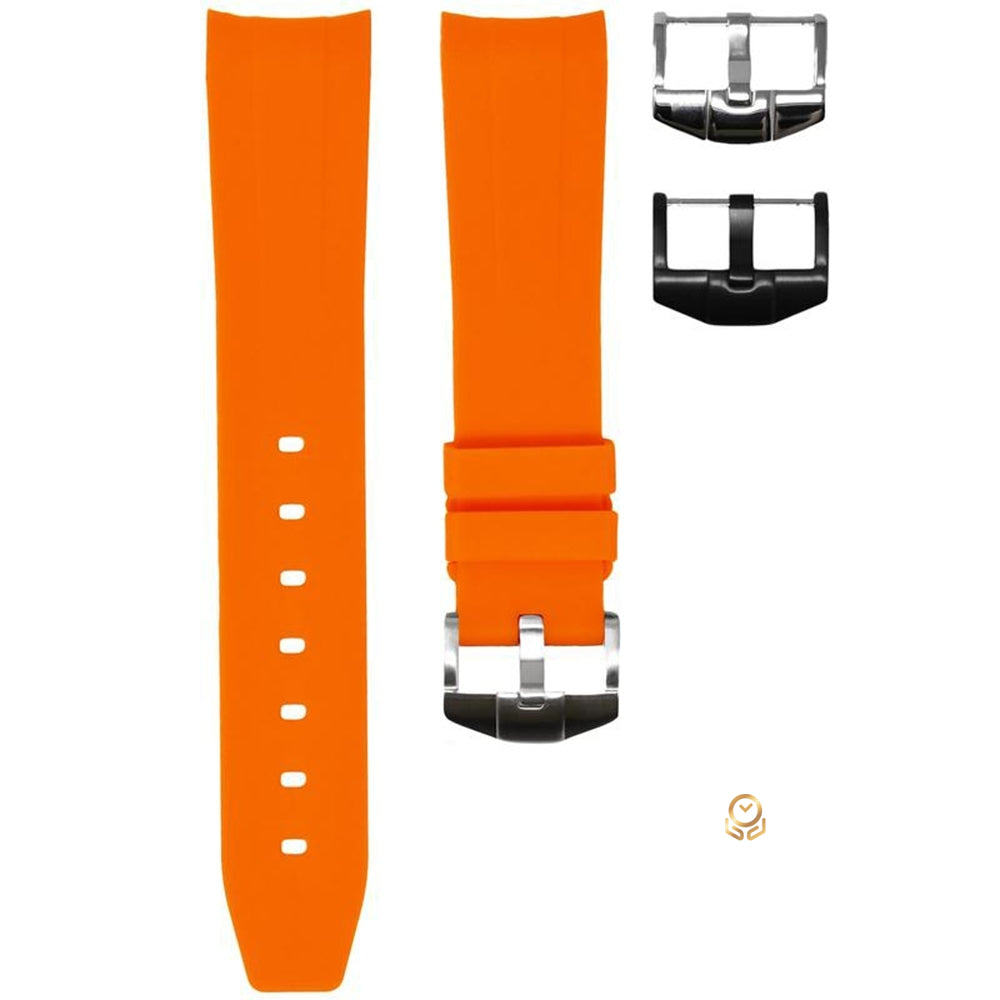 Horus Straps H200 錶帶 勞力士 素色 20mm 弧形凹凸面