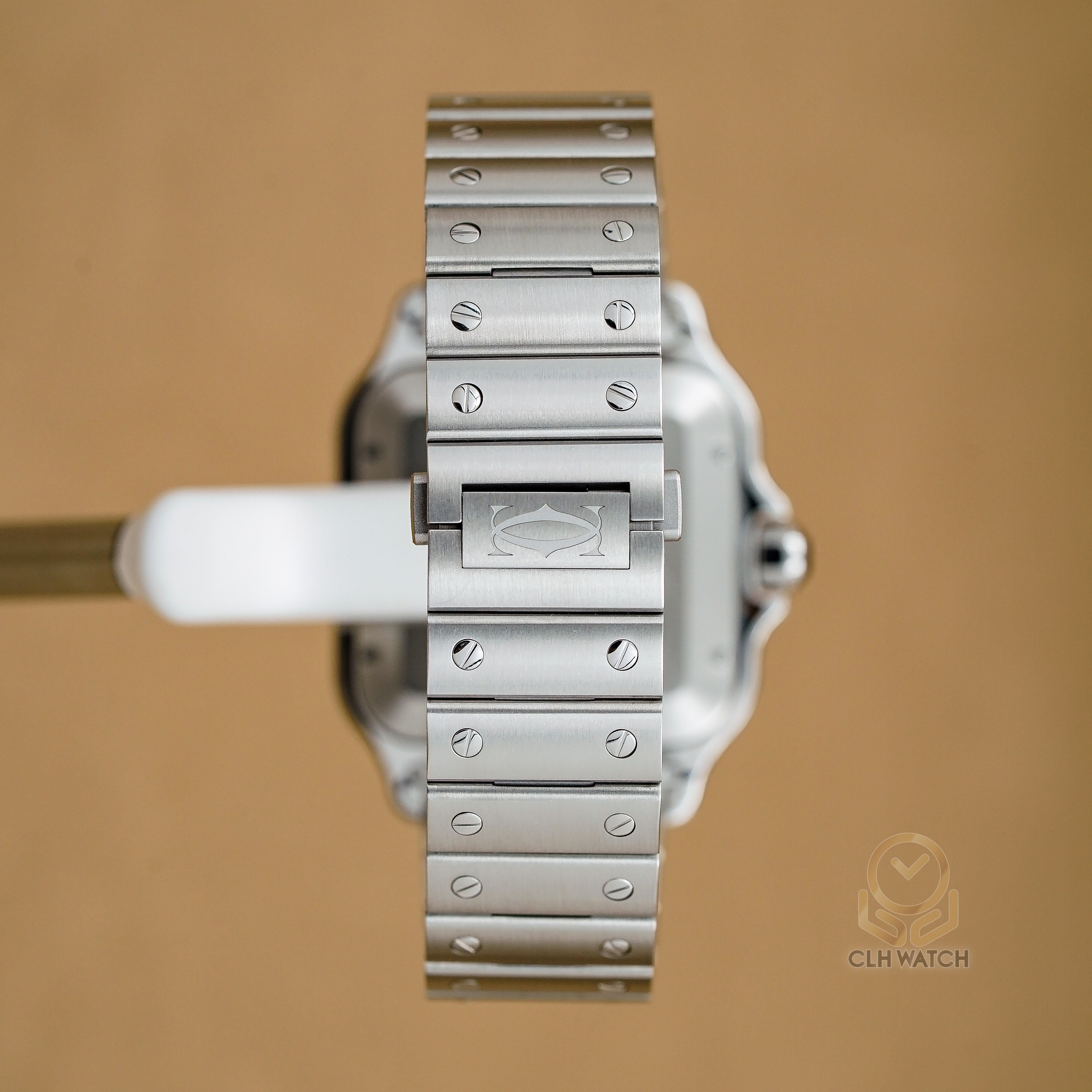 Cartier 卡地亞 山度士 GMT Santos DE 大型版 47.5X37.7mm WSSA0076 台灣公司貨