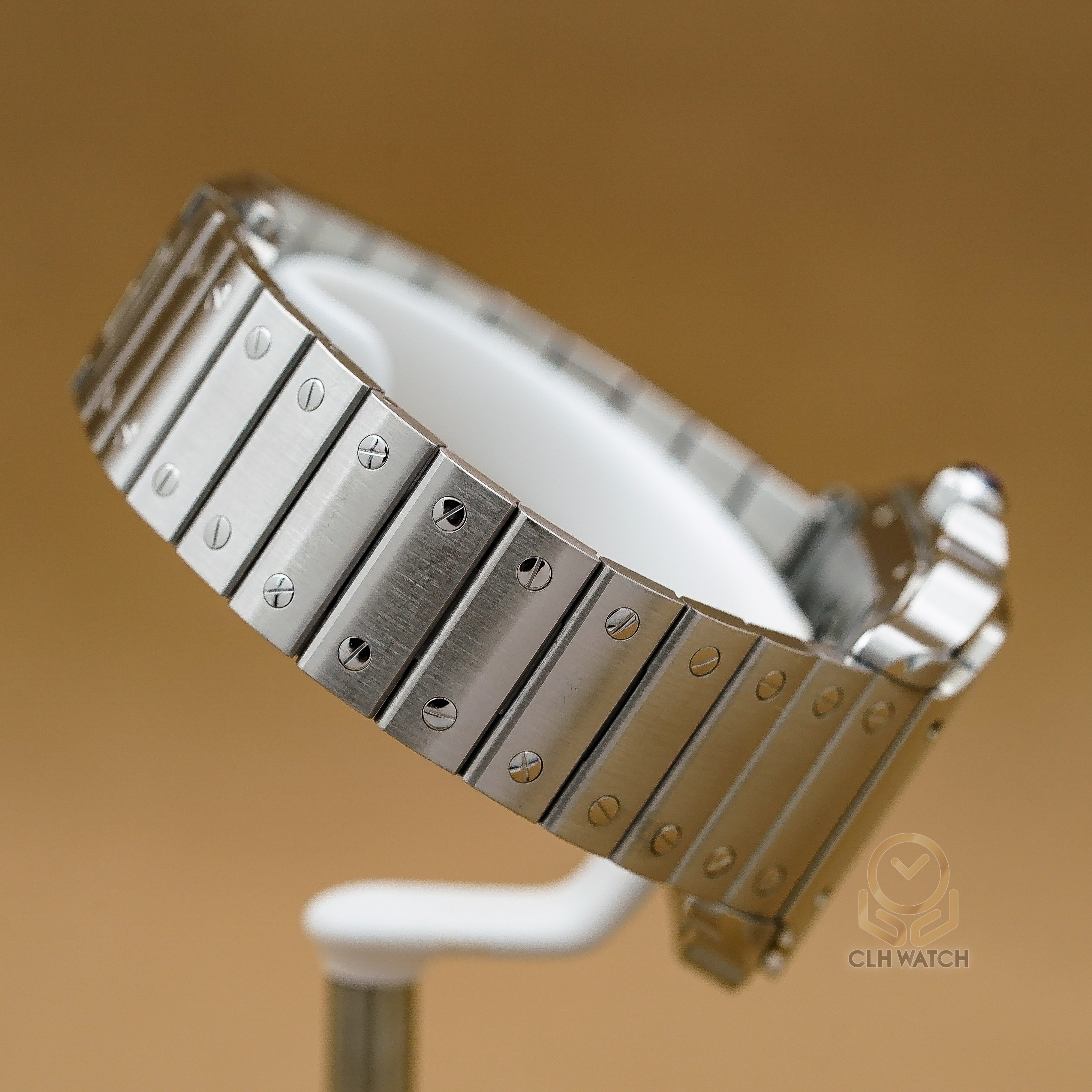 Cartier 卡地亞 山度士 GMT Santos DE 大型版 47.5X37.7mm WSSA0076 台灣公司貨