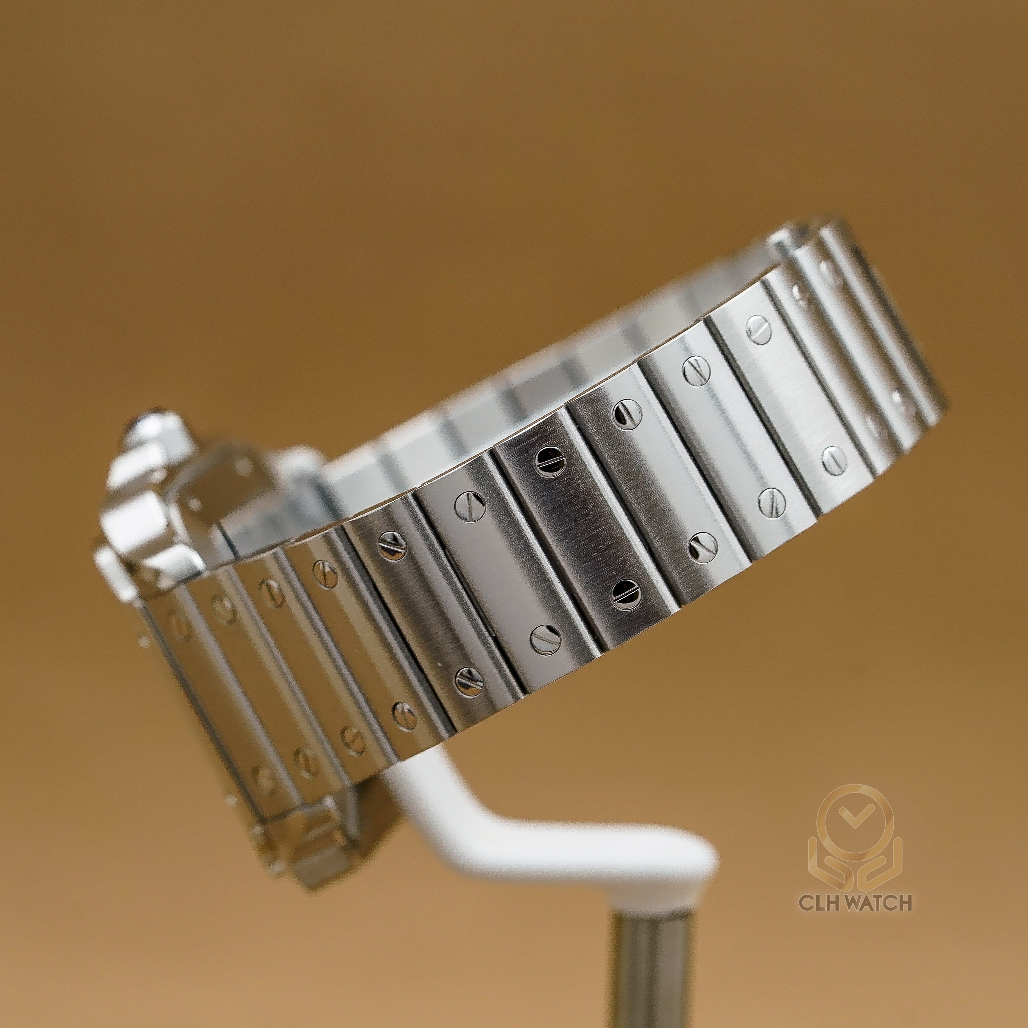 Cartier 卡地亞 山度士 GMT Santos DE 大型版 47.5X37.7mm WSSA0076 台灣公司貨