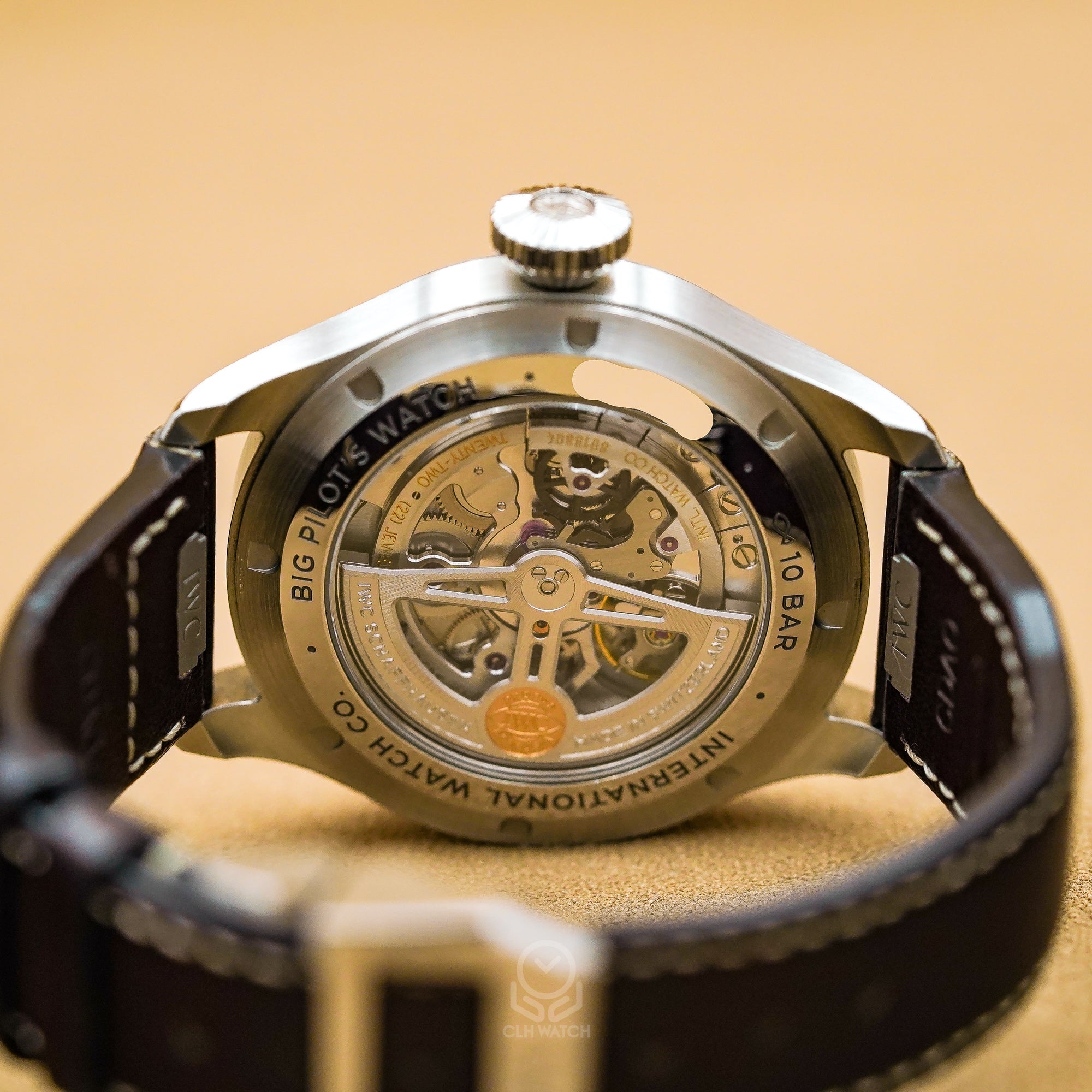 IWC 大飛行員 IW329301 面盤特寫