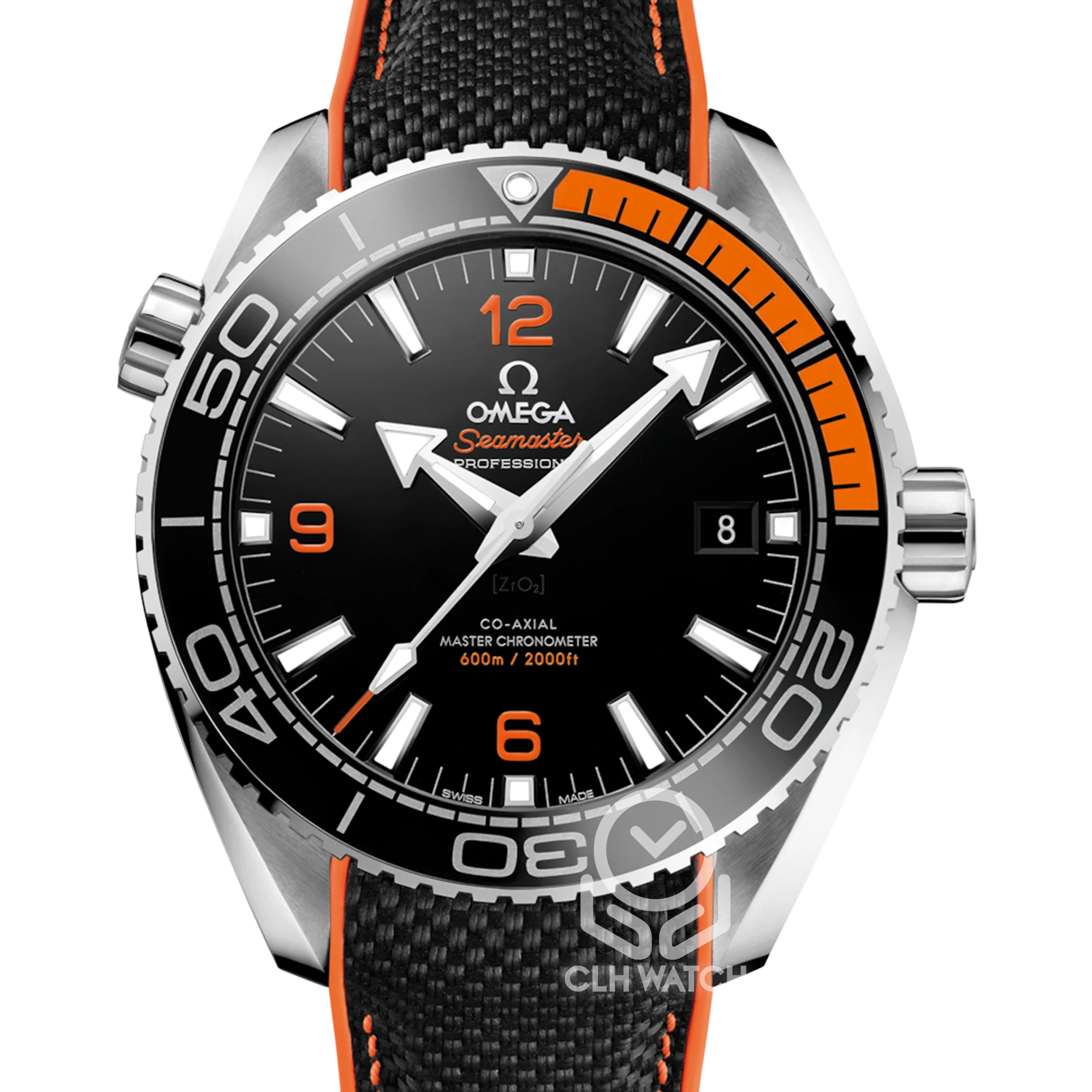 OMEGA 歐米茄 Seamaster Planet Ocean 600米 215.32.44.21.01.001 21532442101001 黑面橘字 黑橘 43.5mm 2023年 95%新