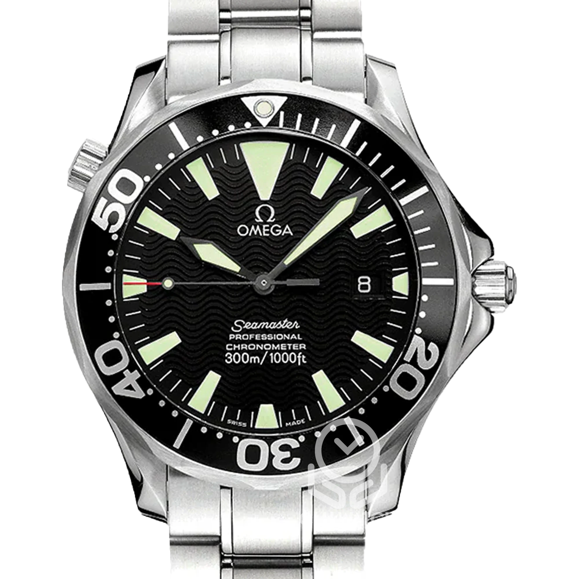 Omega 歐米茄 Seamaster 海馬 2254.50.00 經典黑浪板 22545000 41mm 2003年 90%新