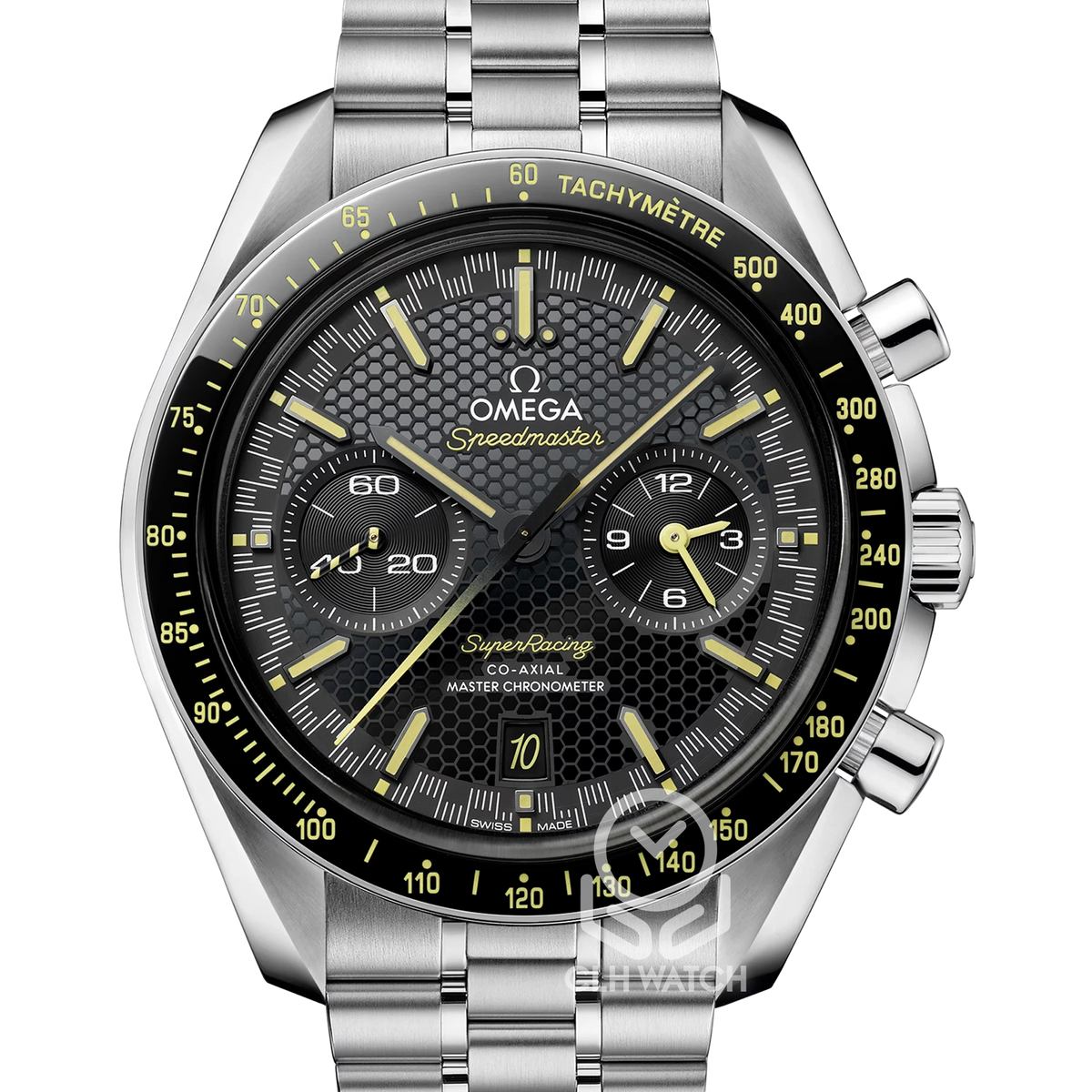 Omega 歐米茄 Speedmaster 超霸 Super Racing 329.30.44.51.01.003 黑色蜂巢面盤 44.25mm 2024年台灣公司貨 95%新
